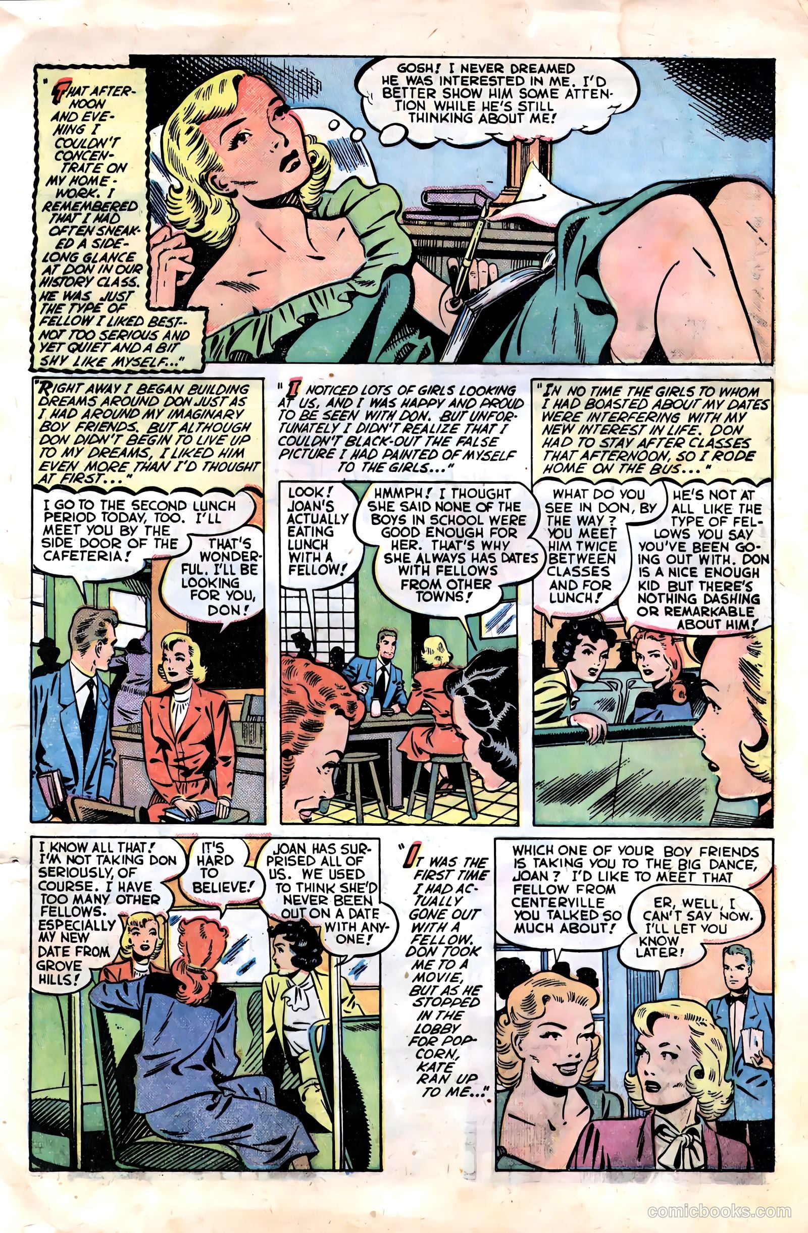 Teen-Age Romances #17 (1951) — page 5 of 36