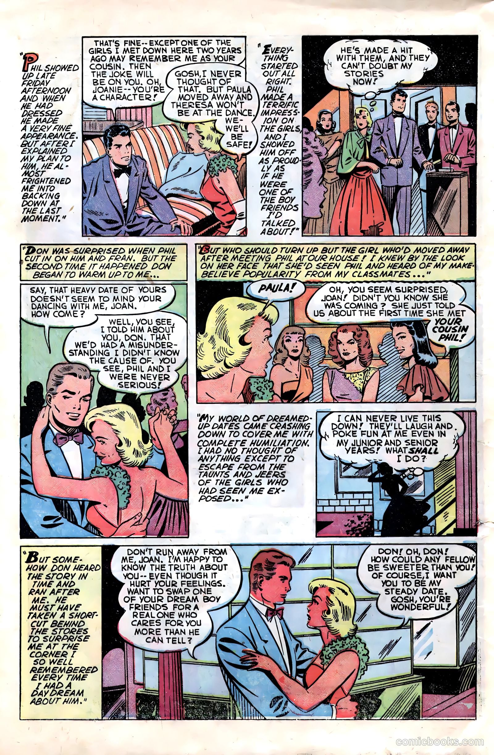 Teen-Age Romances #17 (1951) — page 8 of 36