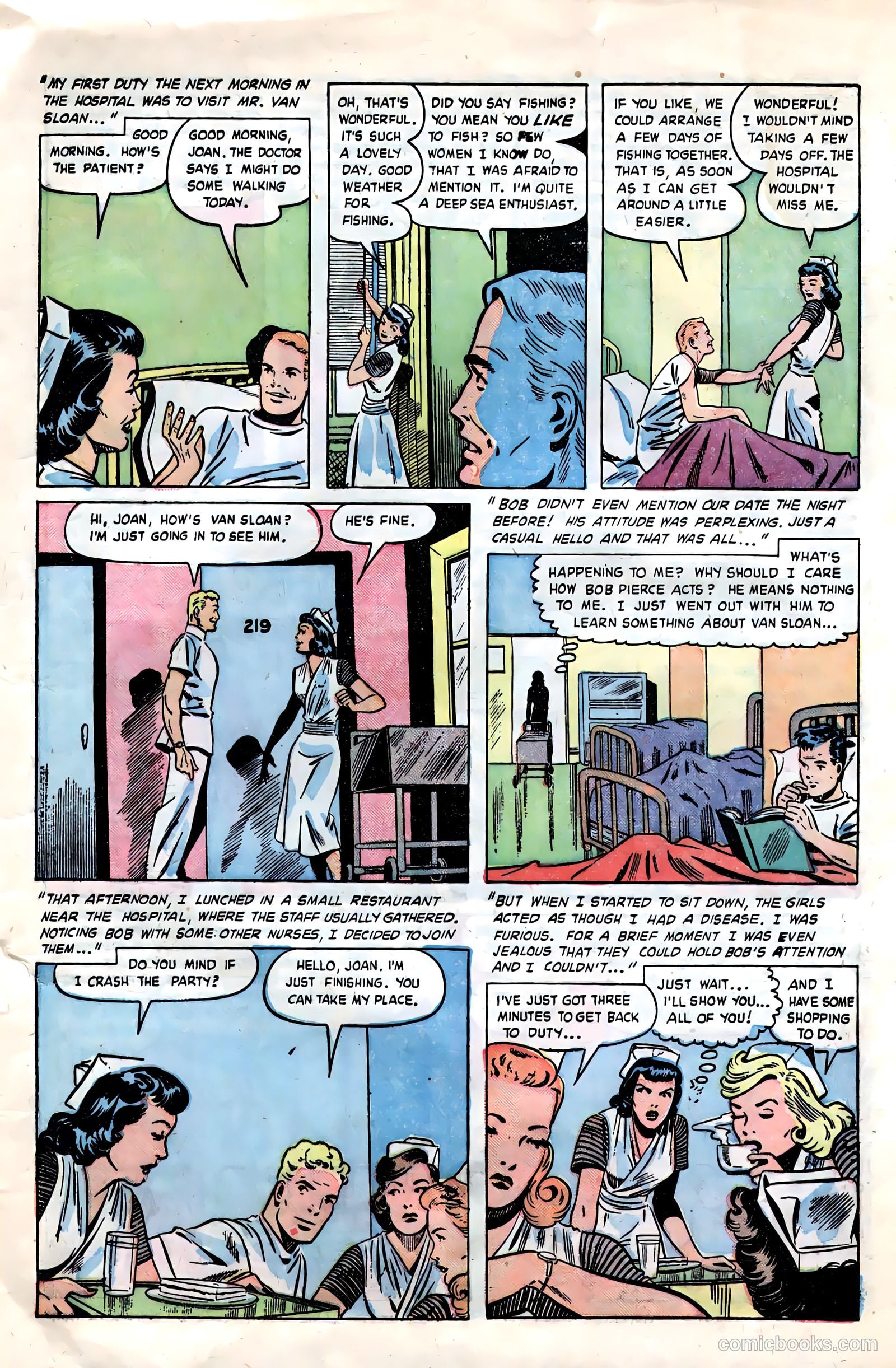 Teen-Age Romances #17 (1951) — page 13 of 36