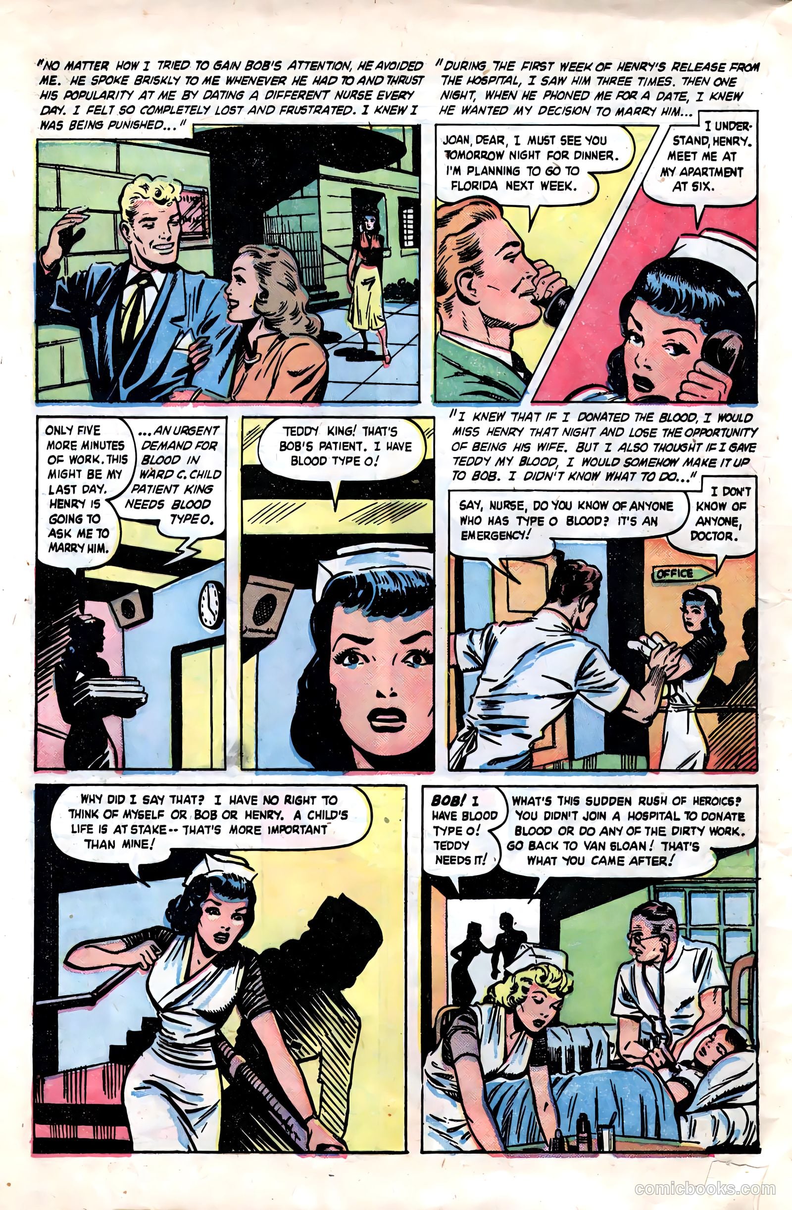 Teen-Age Romances #17 (1951) — page 16 of 36