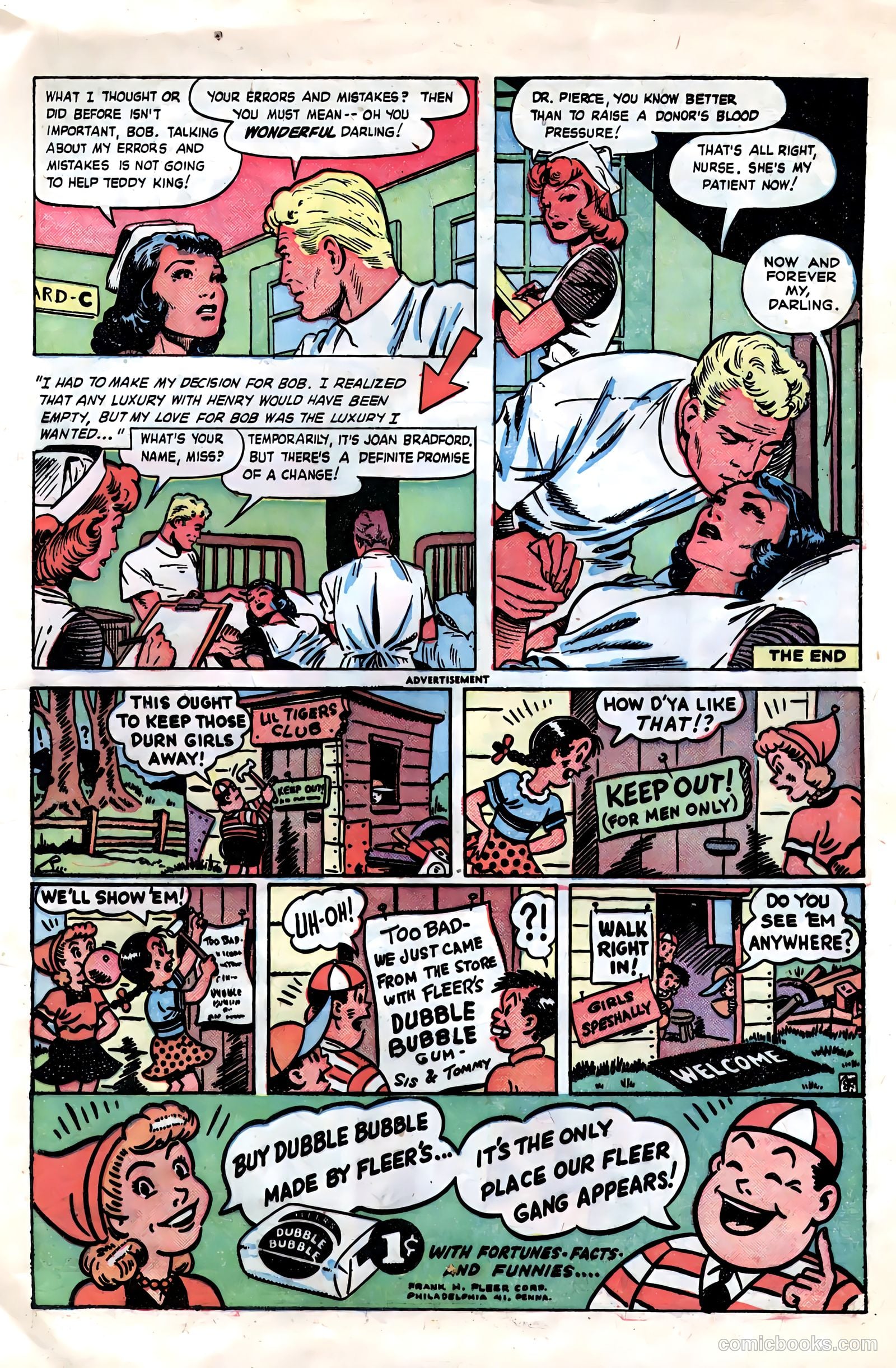 Teen-Age Romances #17 (1951) — page 17 of 36