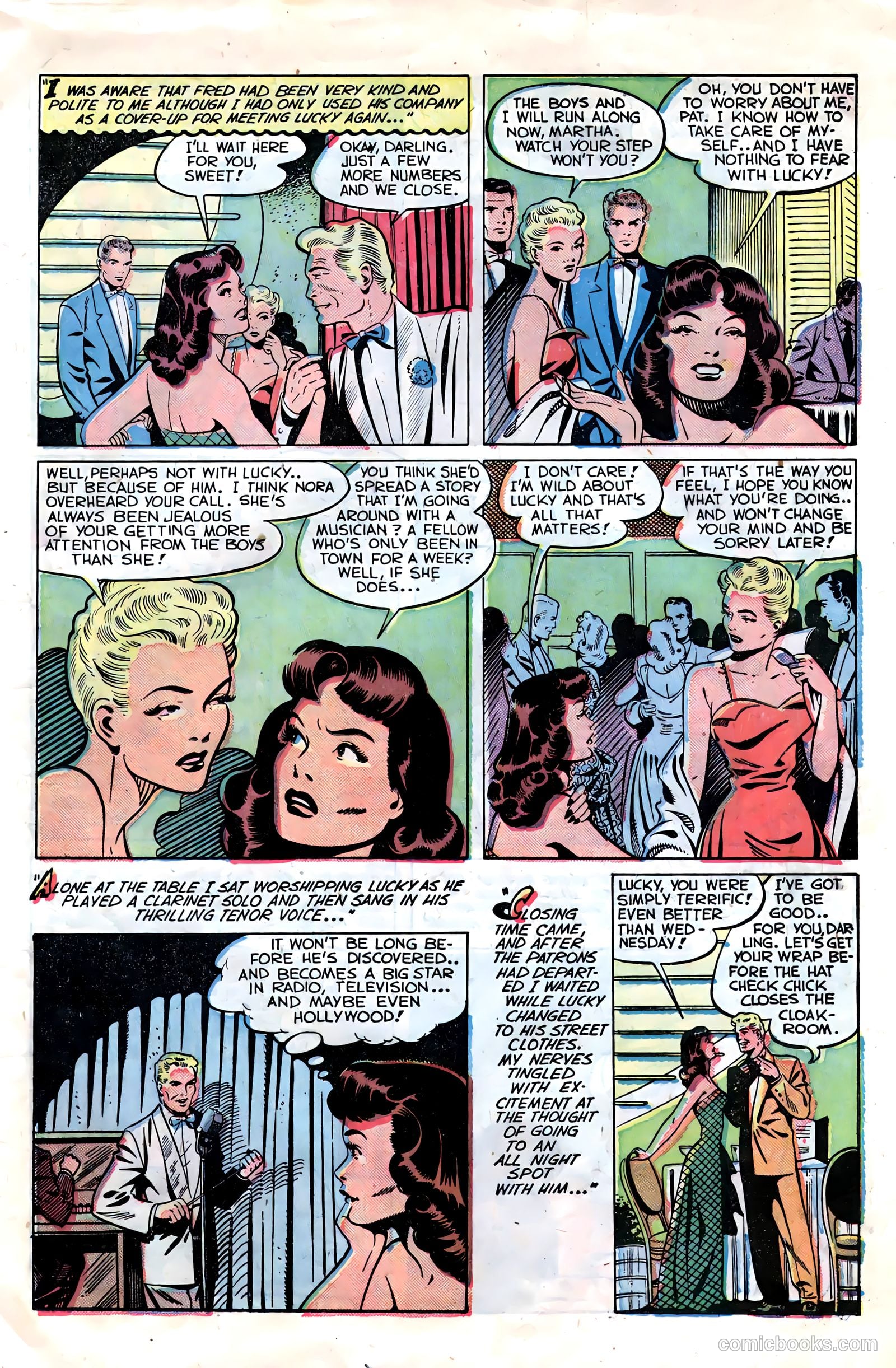 Teen-Age Romances #17 (1951) — page 19 of 36