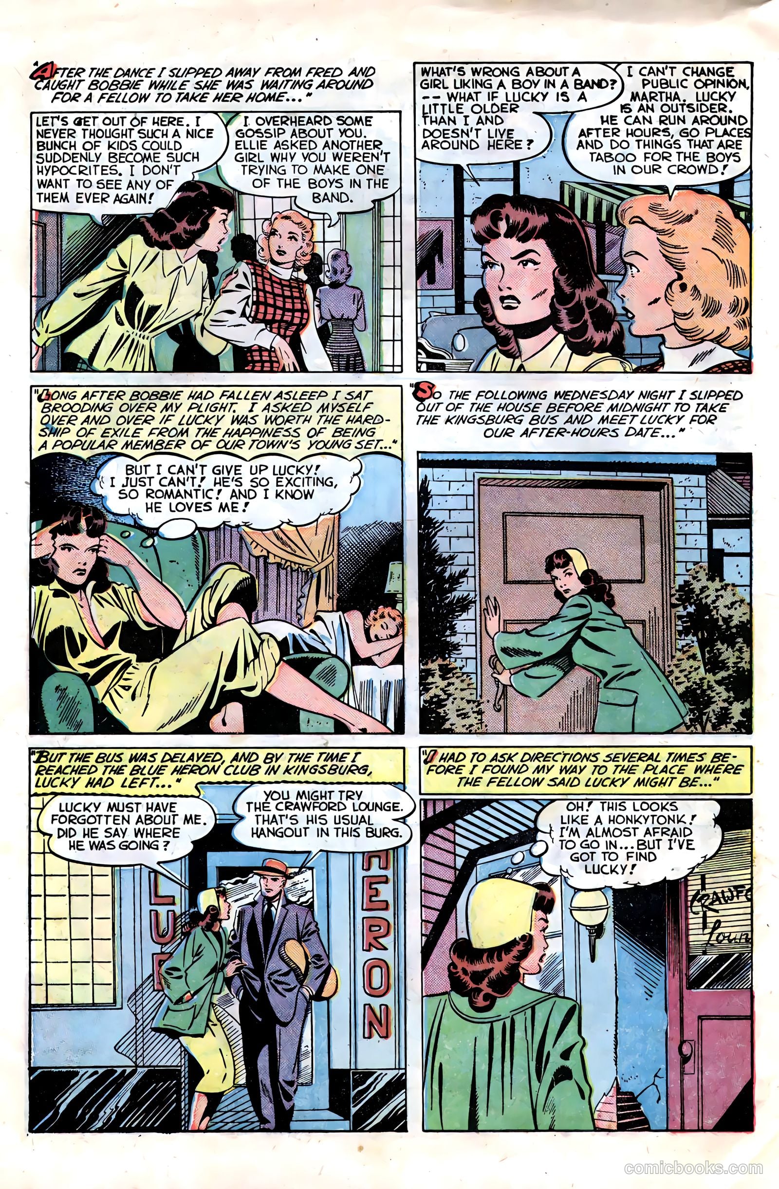 Teen-Age Romances #17 (1951) — page 22 of 36