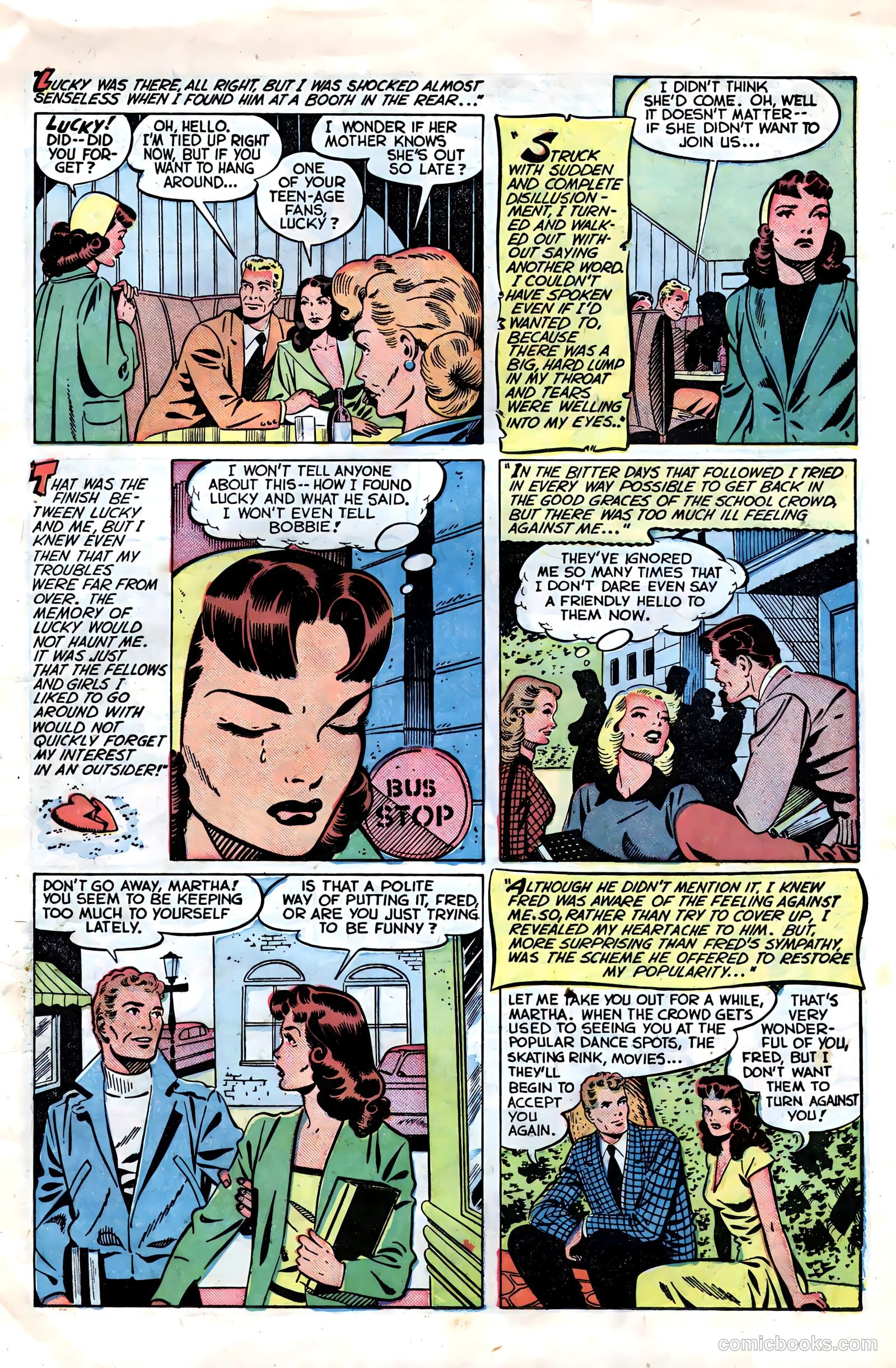 Teen-Age Romances #17 (1951) — page 23 of 36