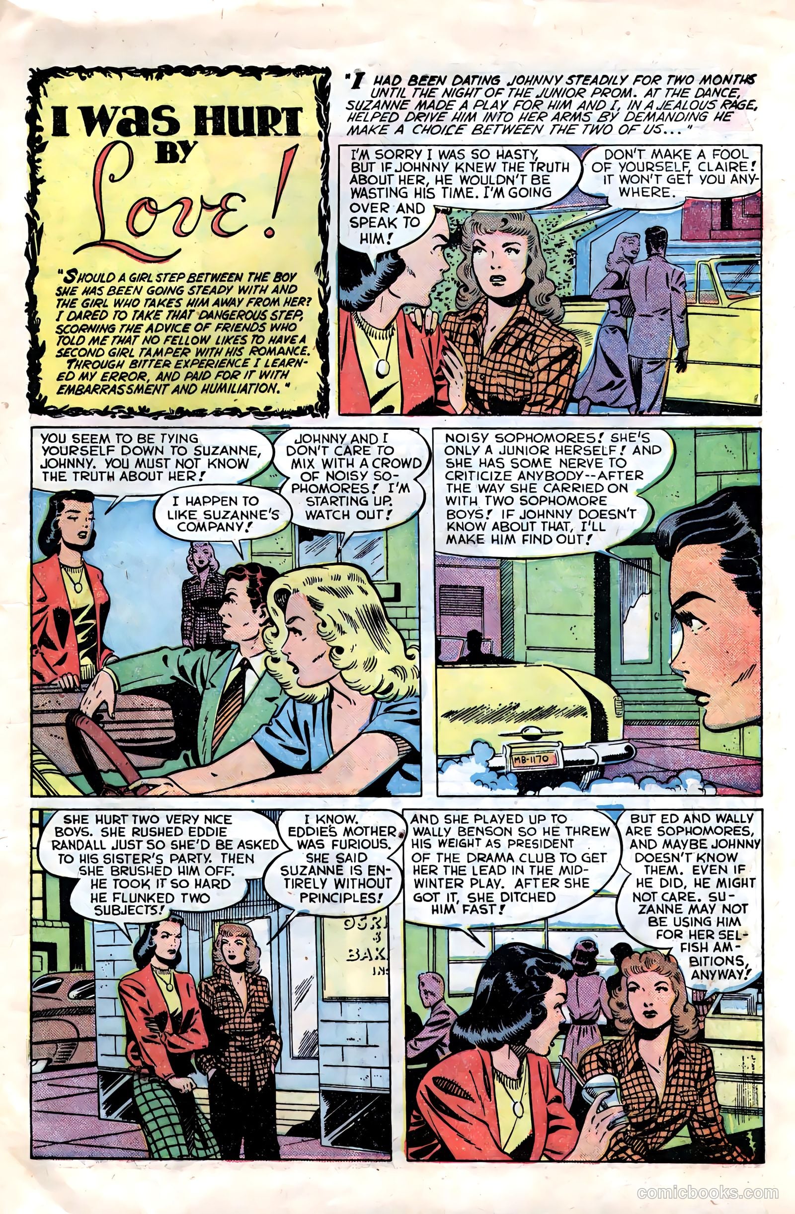 Teen-Age Romances #17 (1951) — page 25 of 36