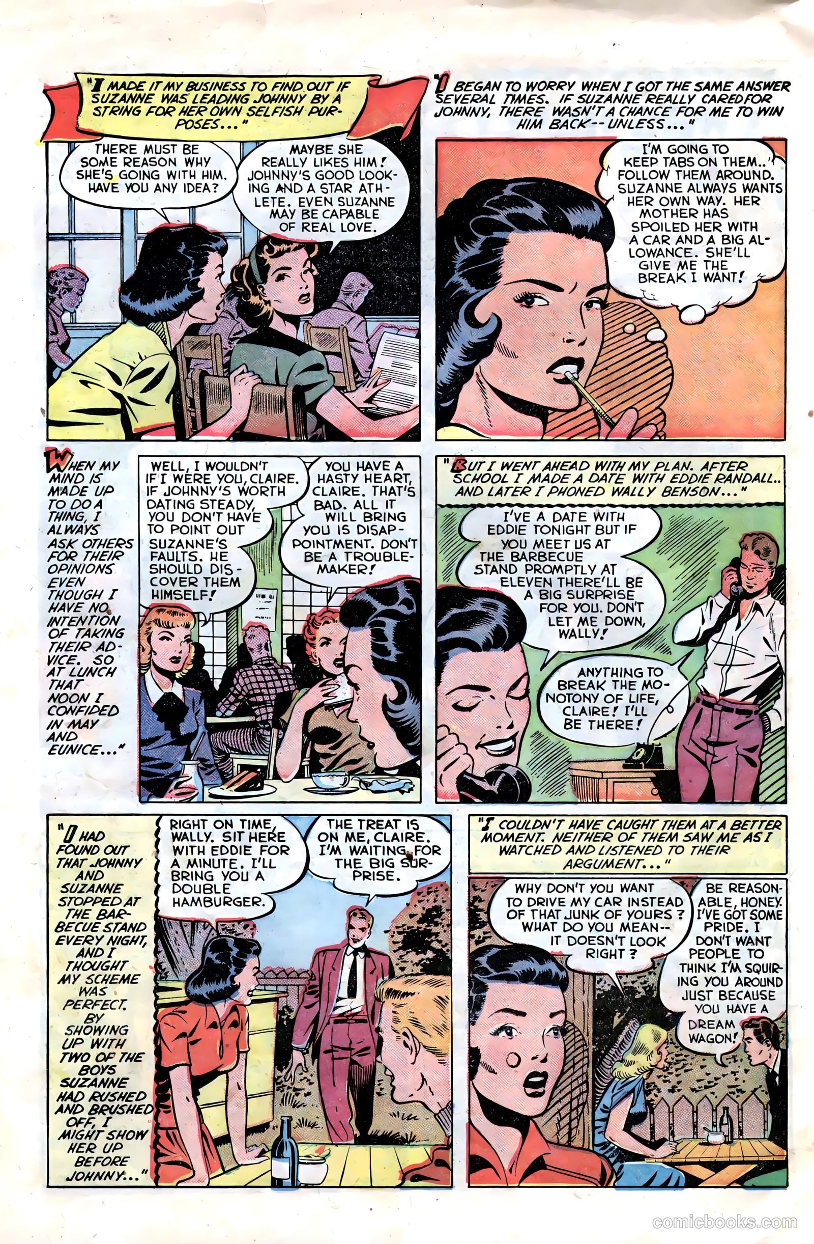Teen-Age Romances #17 (1951) — page 26 of 36