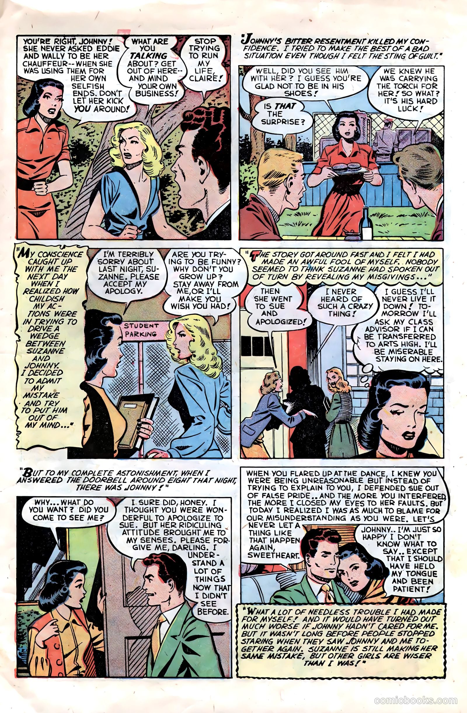 Teen-Age Romances #17 (1951) — page 27 of 36