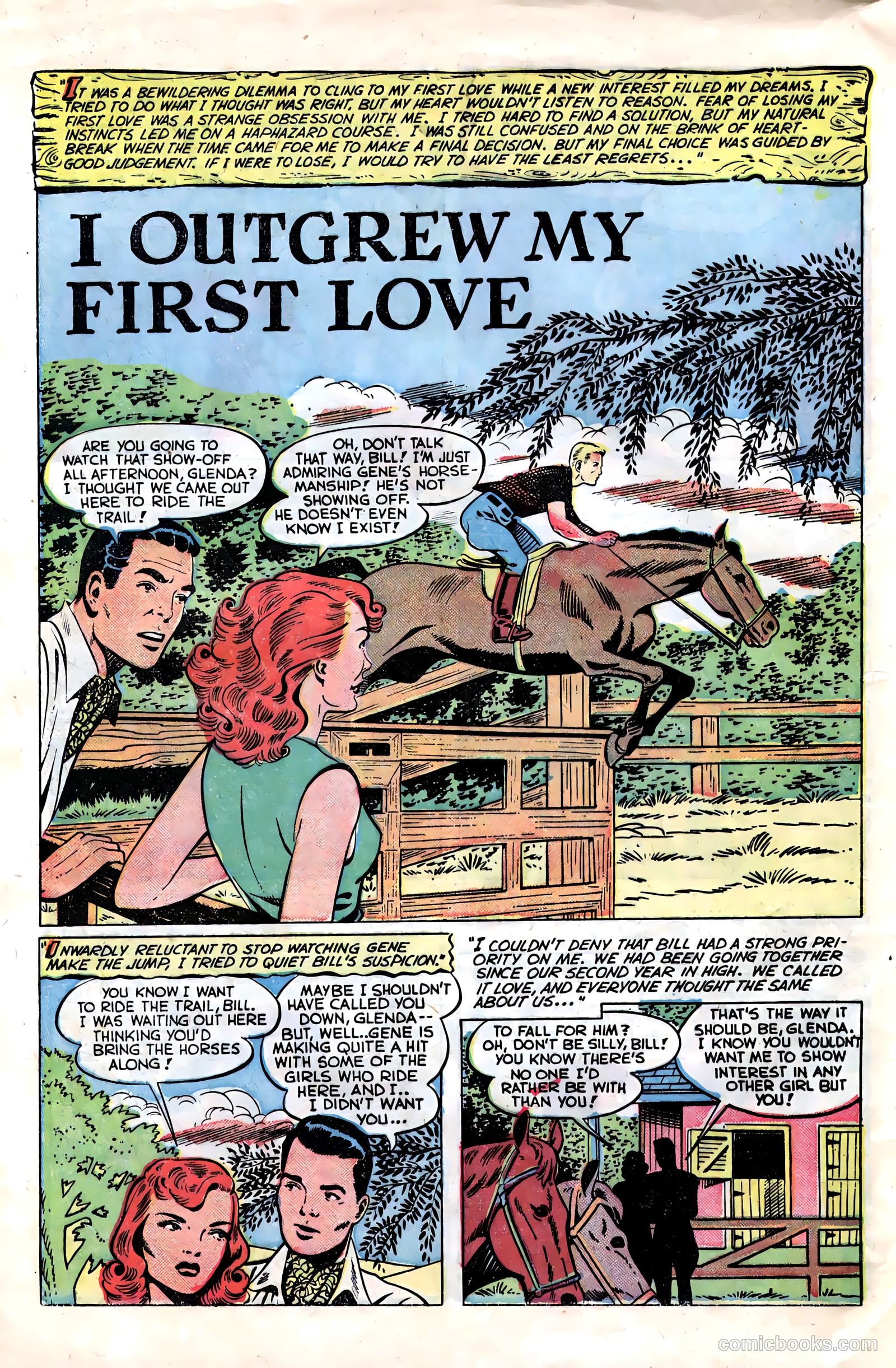 Teen-Age Romances #17 (1951) — page 28 of 36