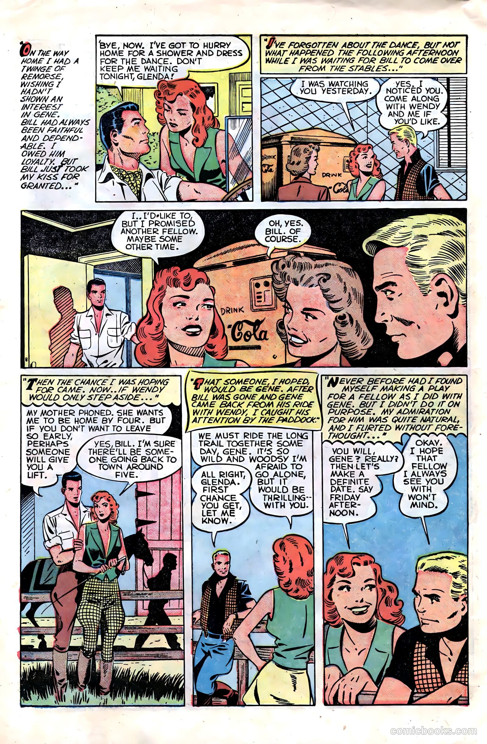 Teen-Age Romances #17 (1951) — page 30 of 36