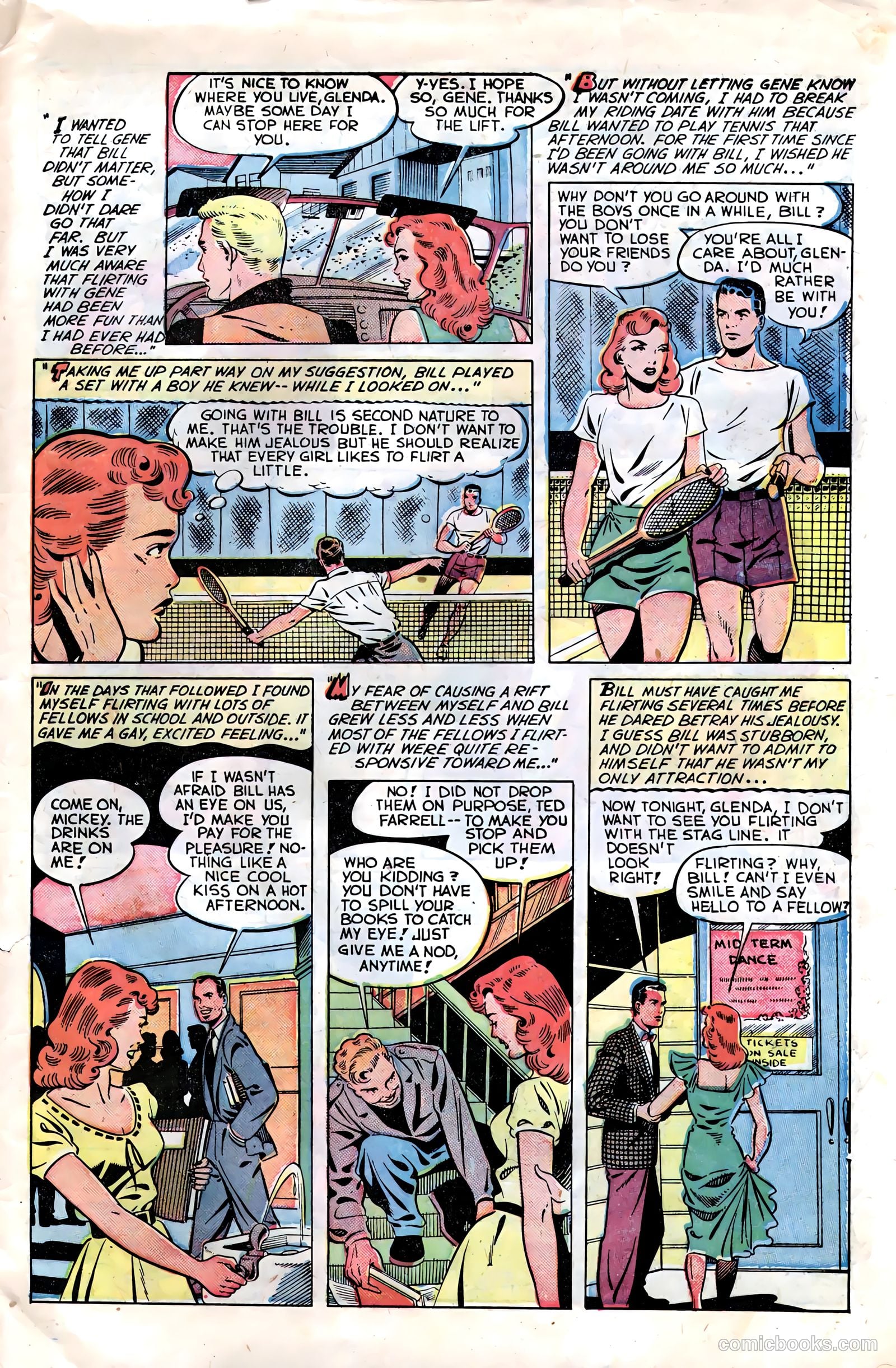 Teen-Age Romances #17 (1951) — page 31 of 36
