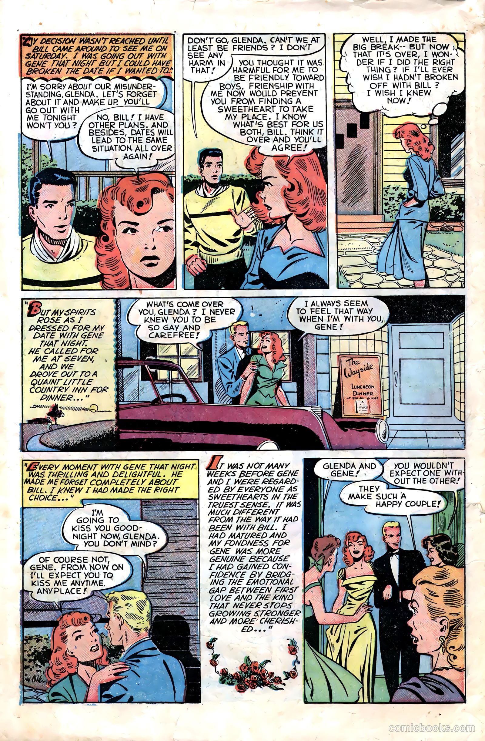 Teen-Age Romances #17 (1951) — page 34 of 36