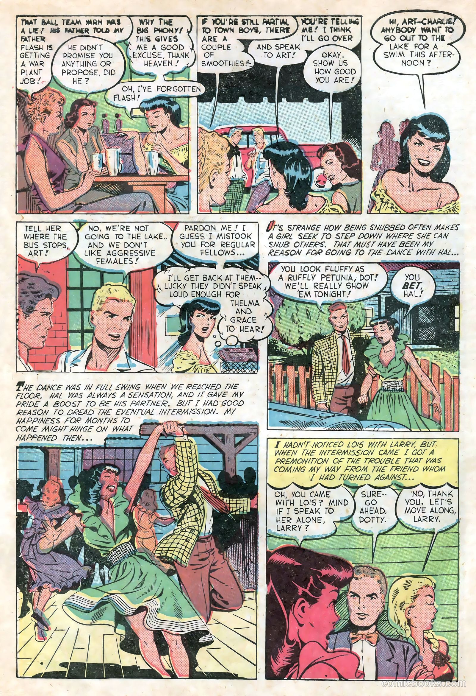 Teen-Age Romances #18 (1951) — page 6 of 36