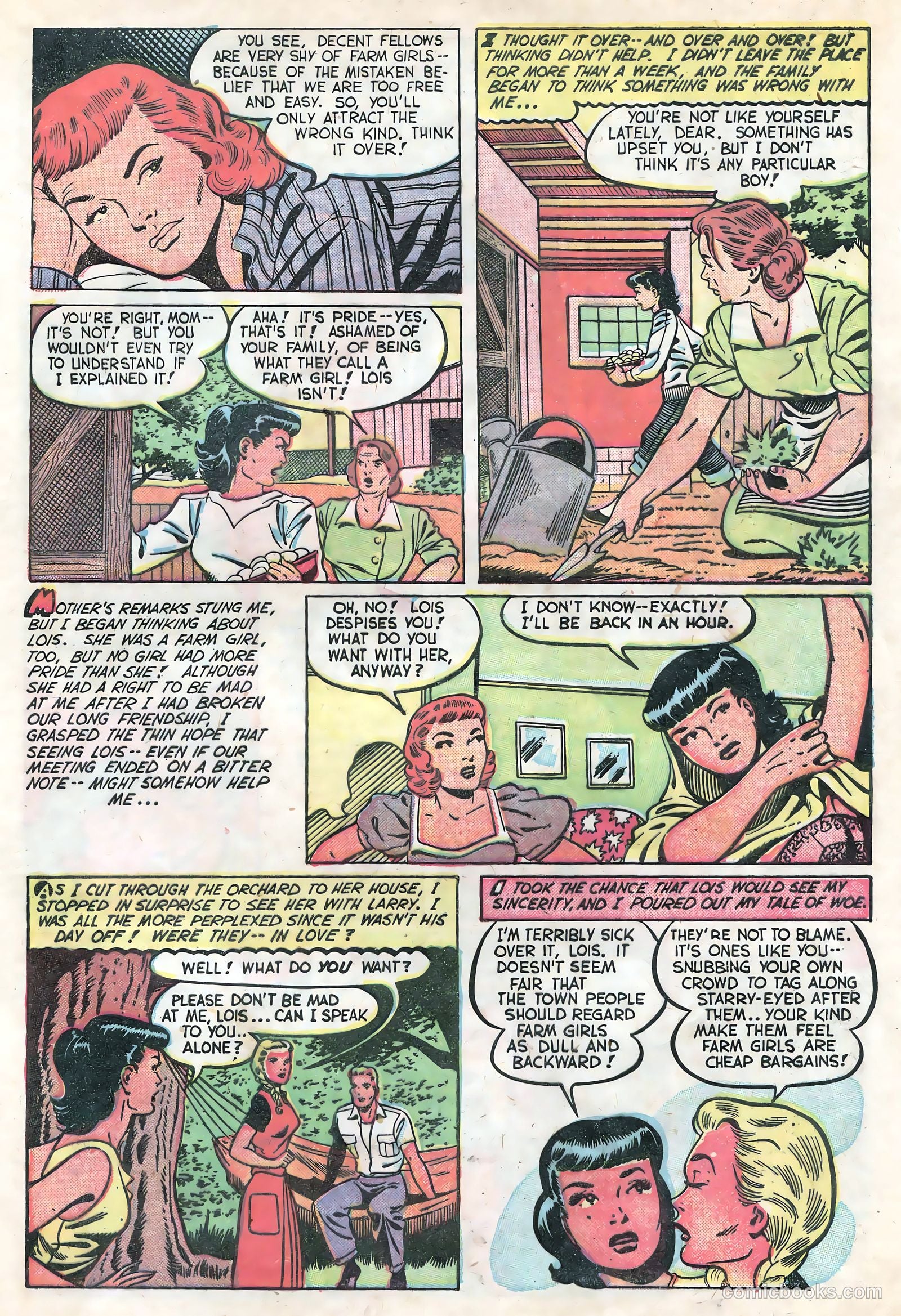 Teen-Age Romances #18 (1951) — page 9 of 36