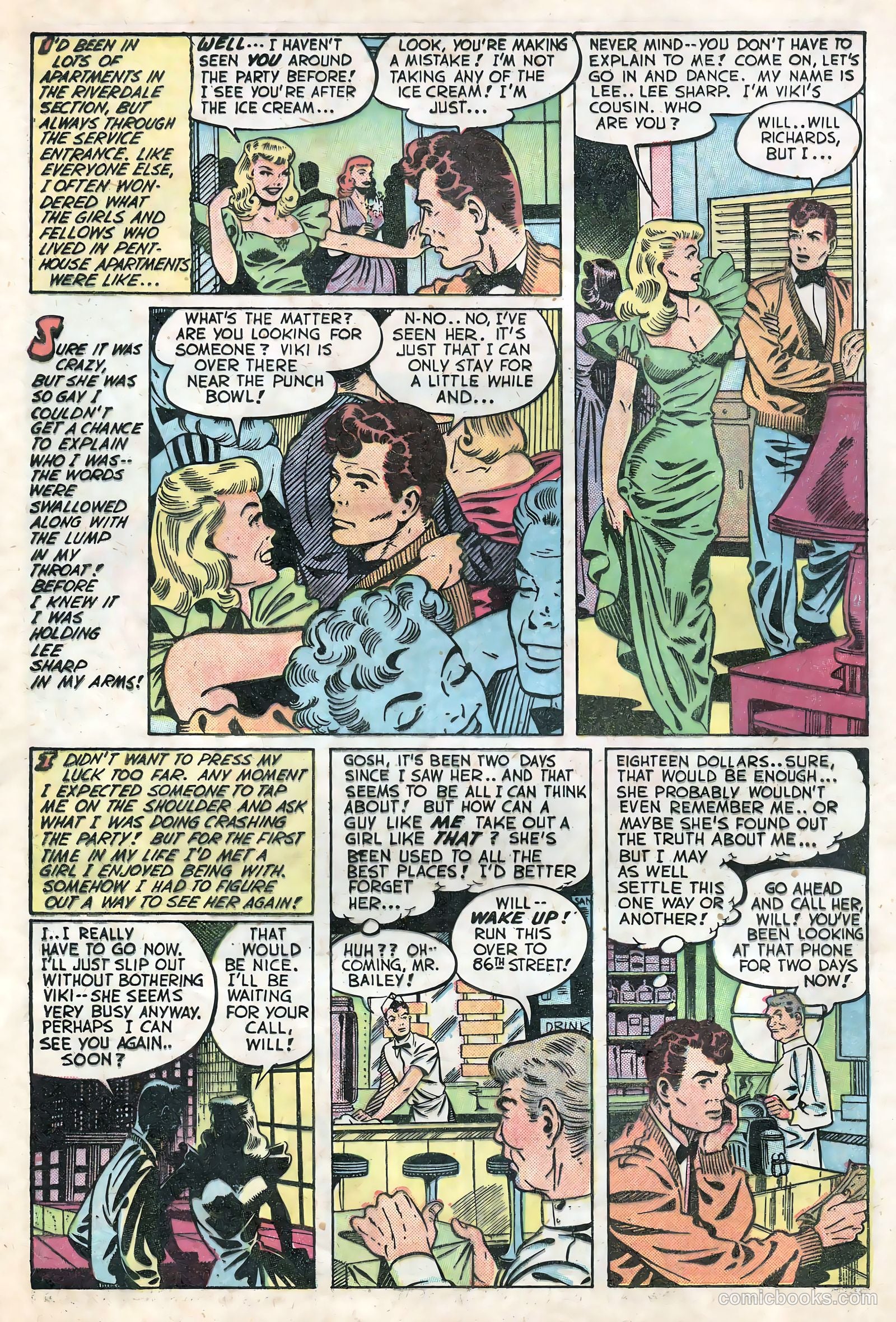 Teen-Age Romances #18 (1951) — page 12 of 36