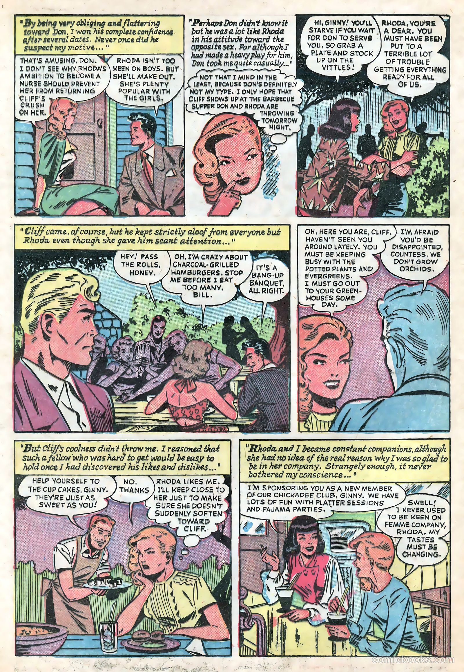 Teen-Age Romances #18 (1951) — page 20 of 36