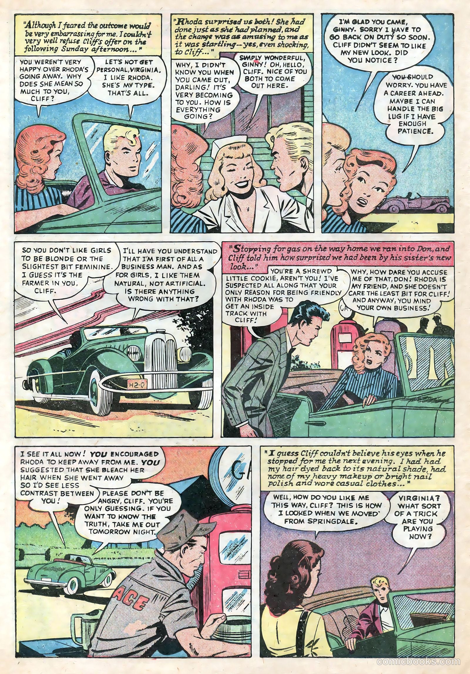 Teen-Age Romances #18 (1951) — page 22 of 36