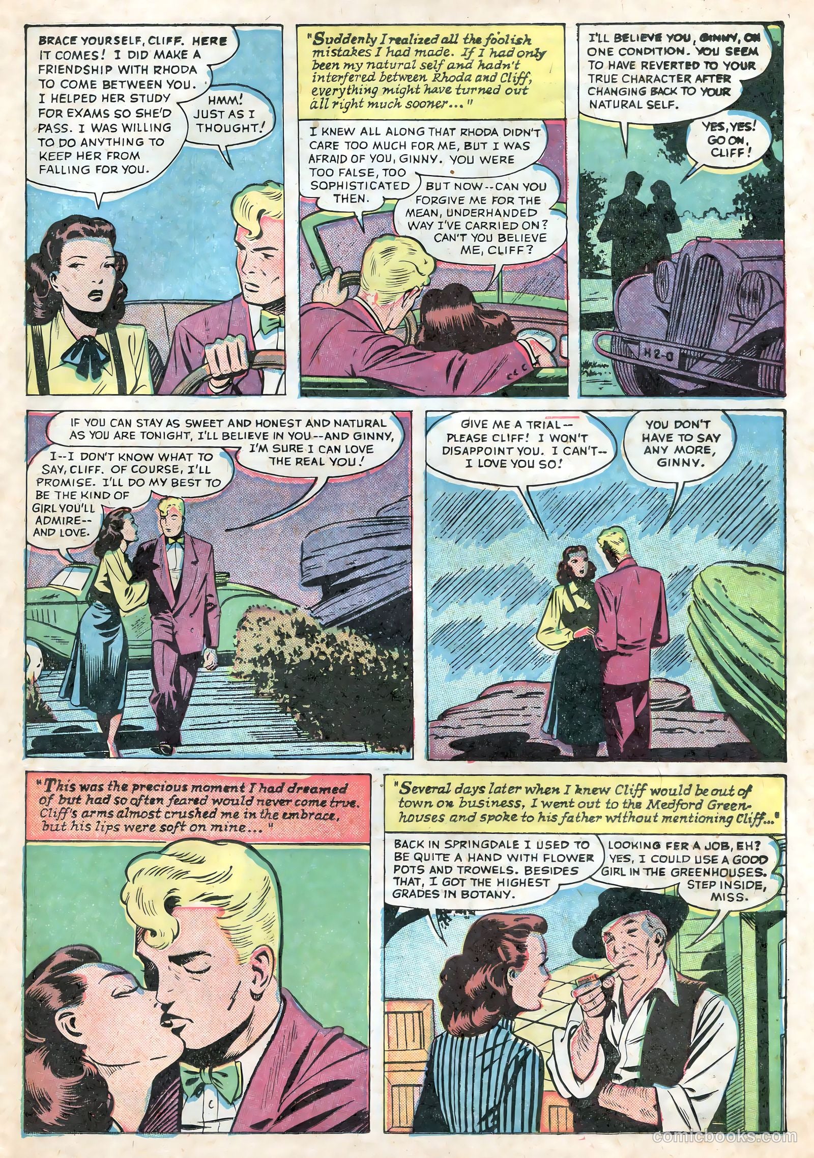 Teen-Age Romances #18 (1951) — page 23 of 36