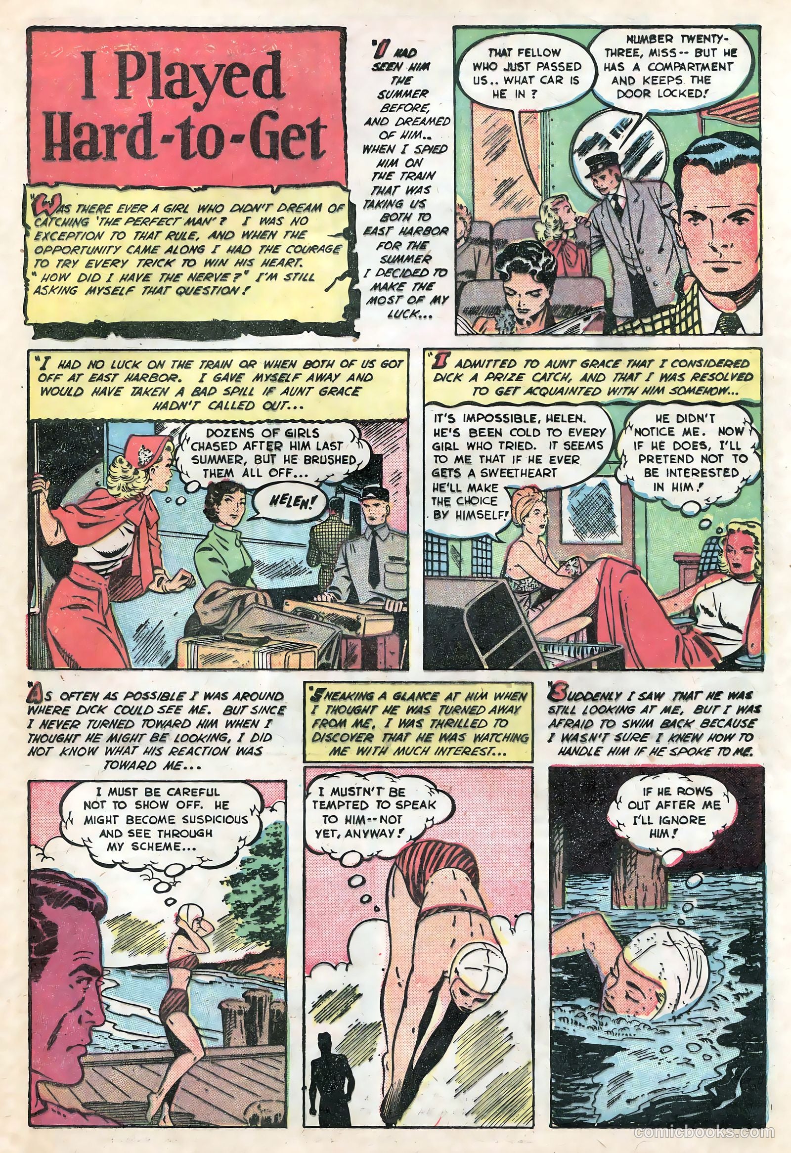 Teen-Age Romances #18 (1951) — page 25 of 36