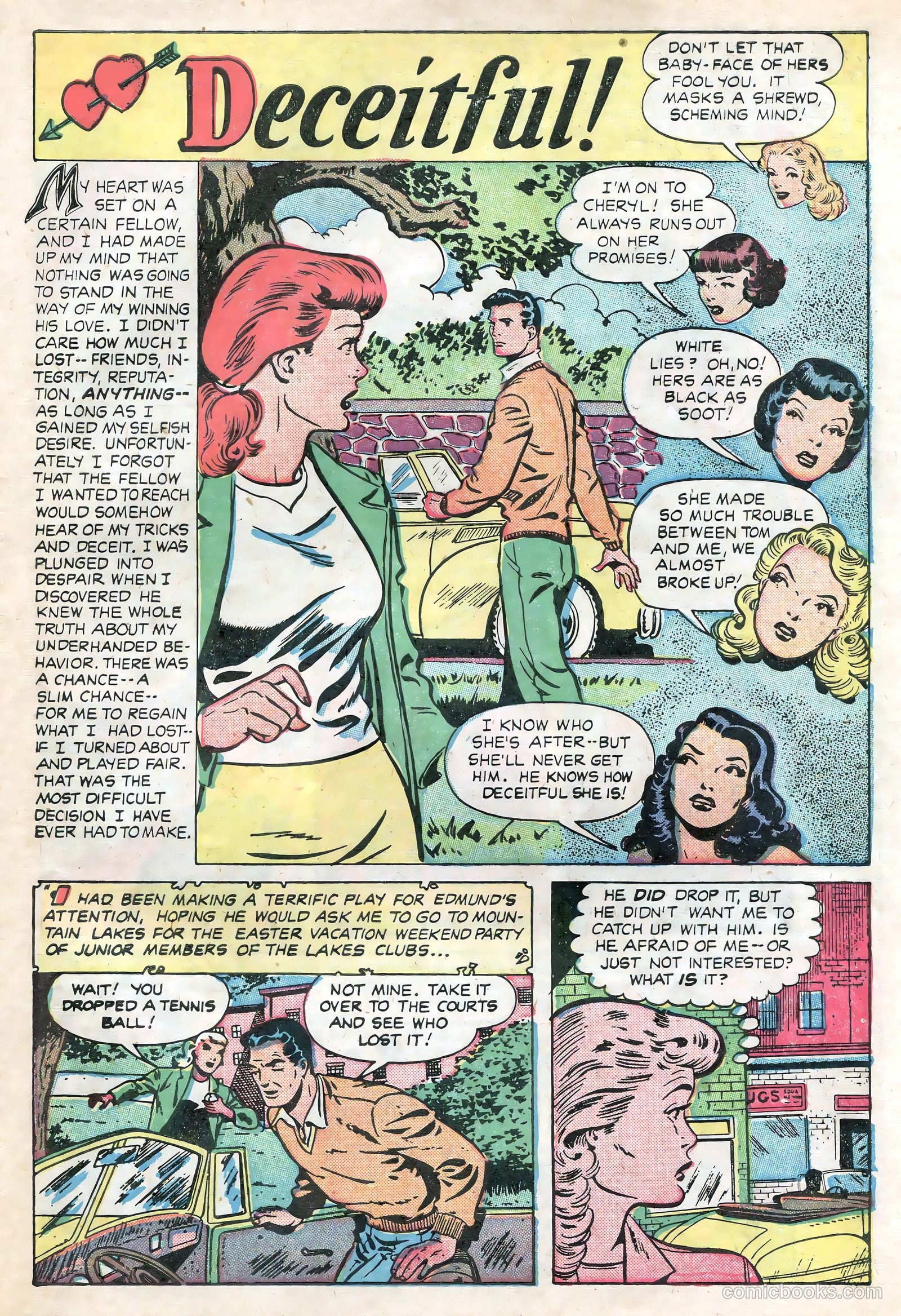 Teen-Age Romances #18 (1951) — page 27 of 36