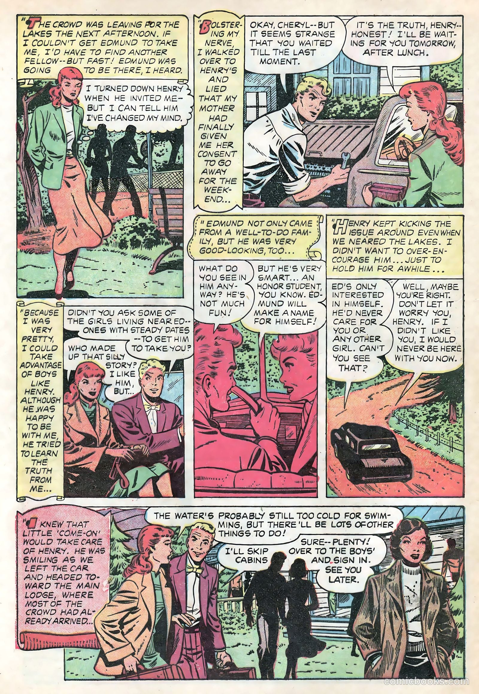 Teen-Age Romances #18 (1951) — page 28 of 36