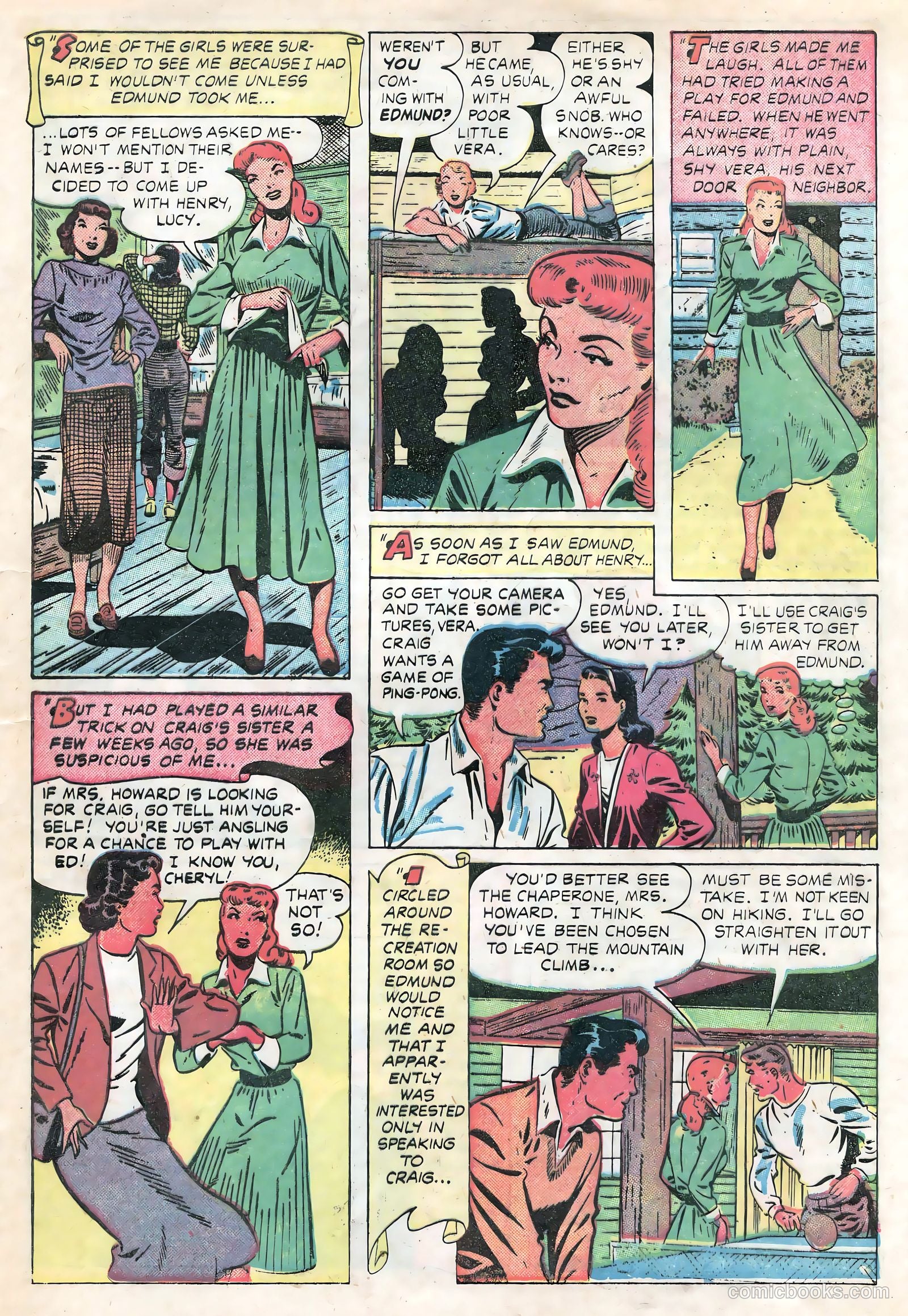 Teen-Age Romances #18 (1951) — page 29 of 36