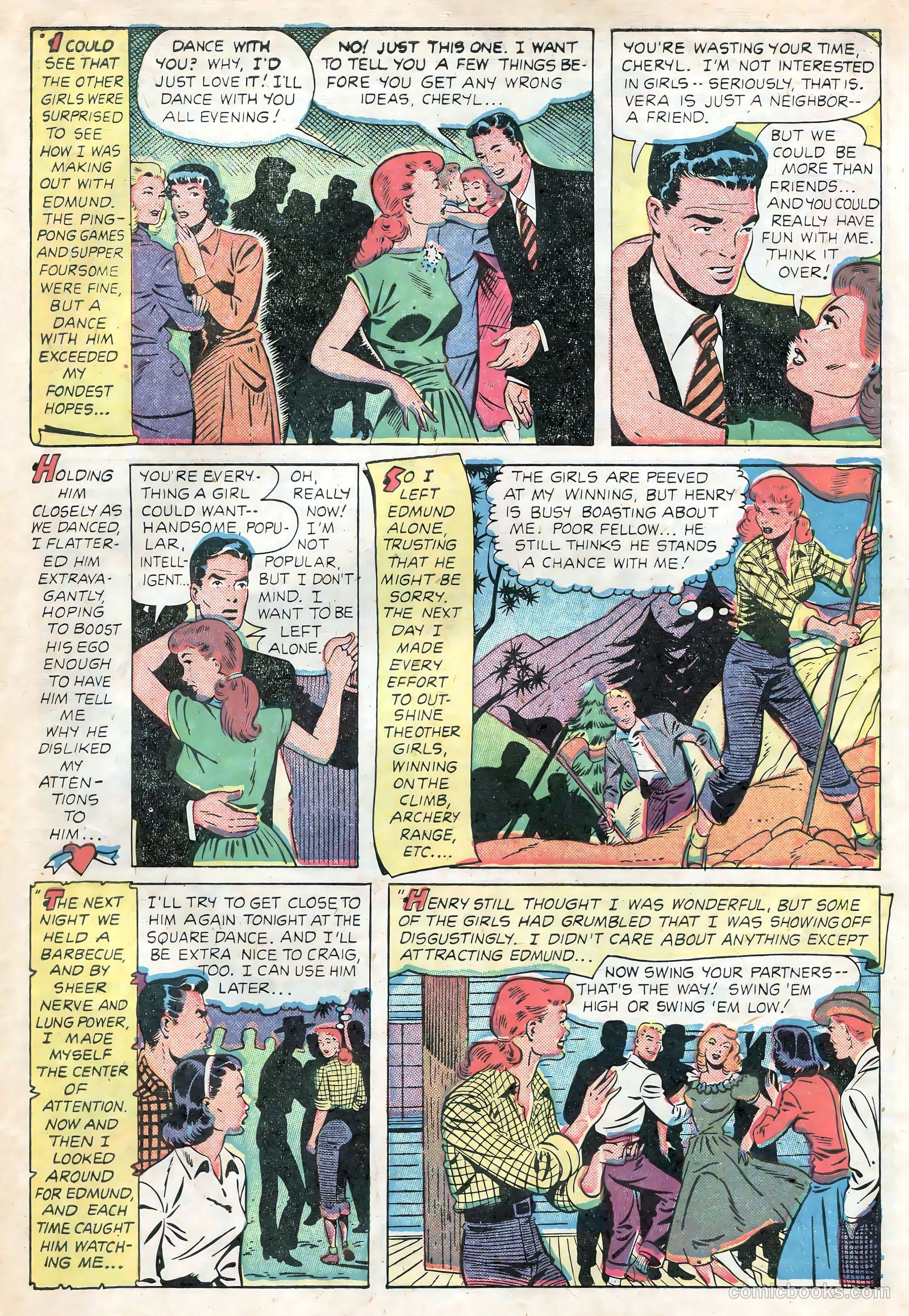 Teen-Age Romances #18 (1951) — page 31 of 36