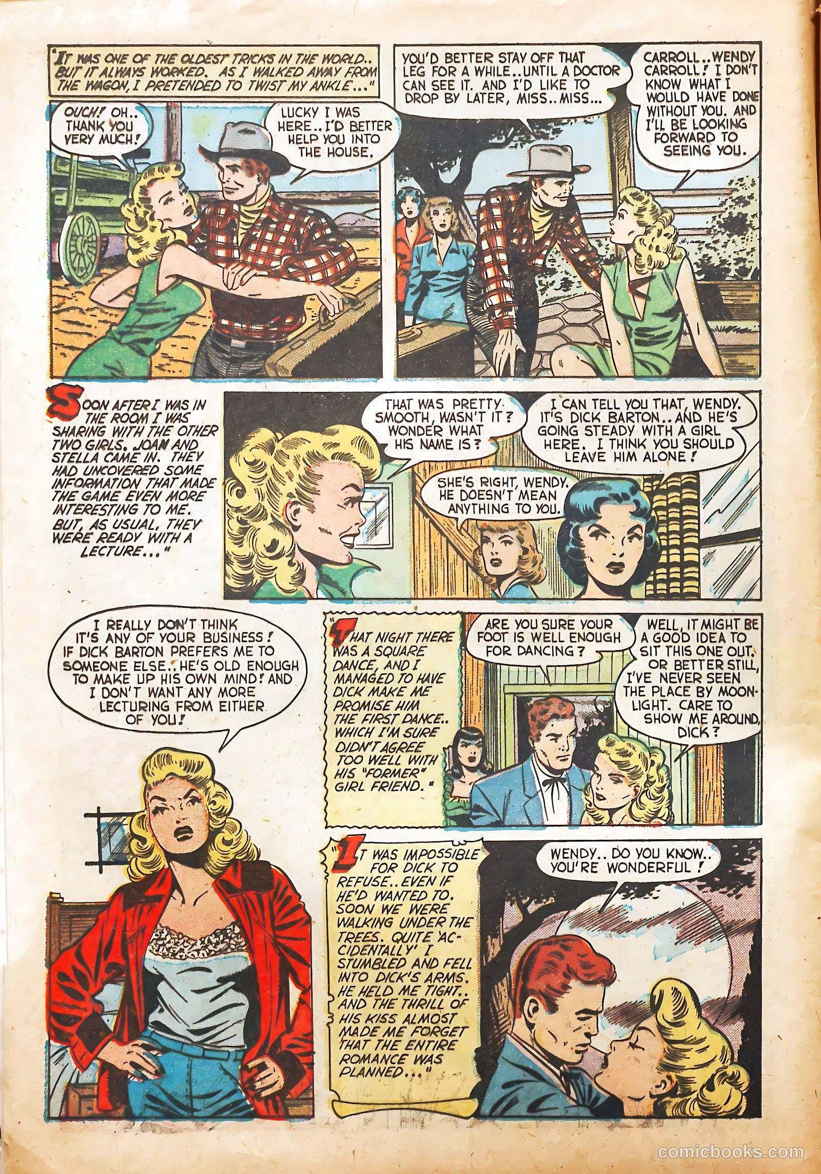 Teen-Age Romances #19 (1951) — page 4 of 36
