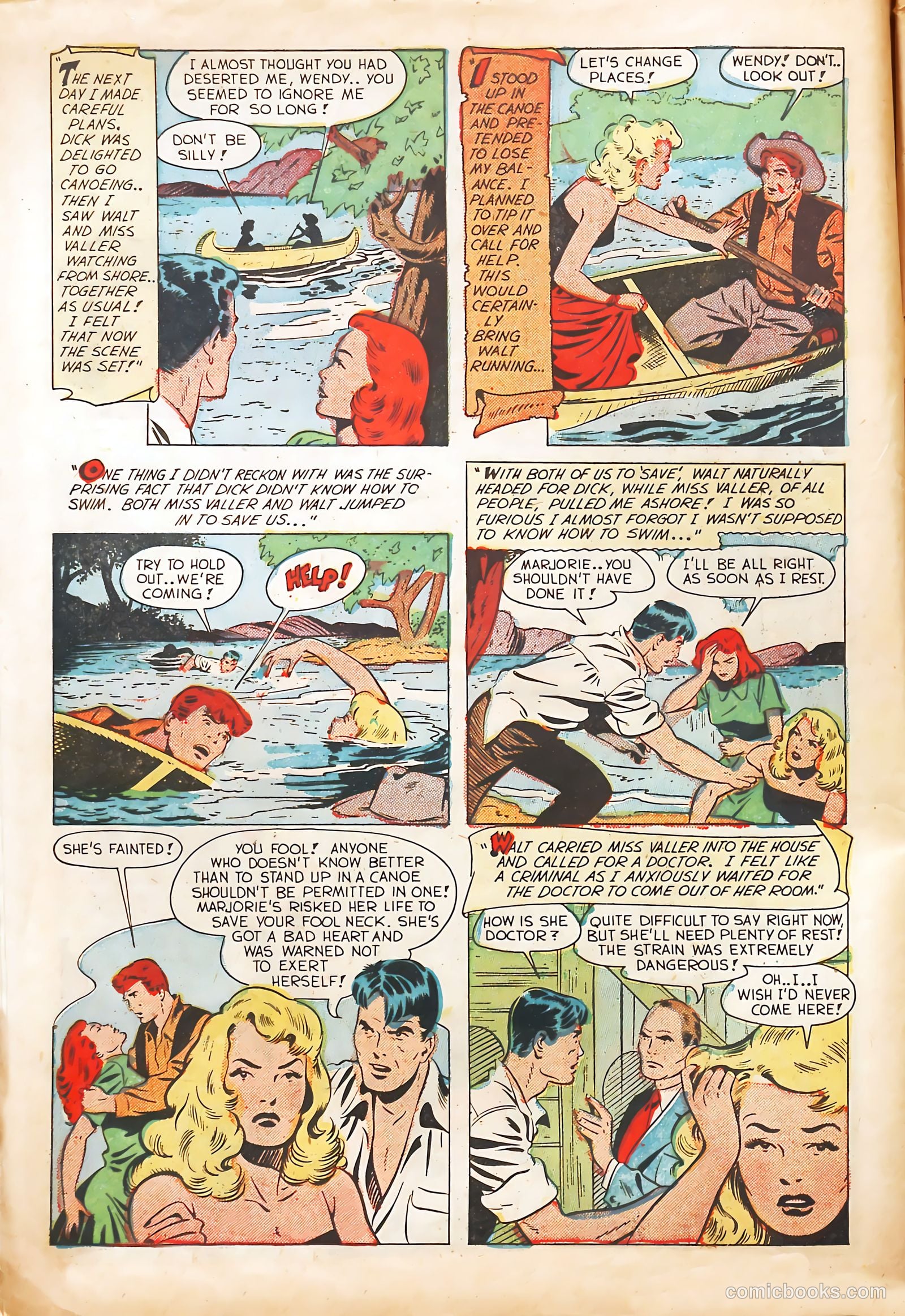 Teen-Age Romances #19 (1951) — page 6 of 36