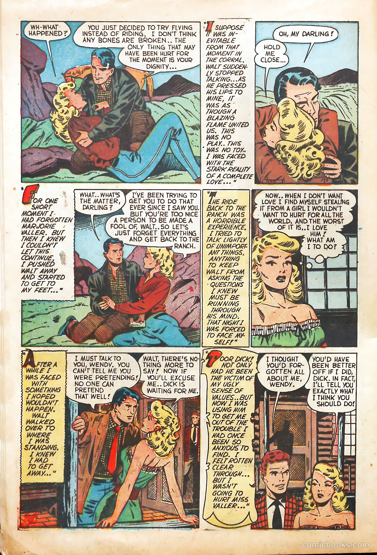 Teen-Age Romances #19 (1951) — page 8 of 36