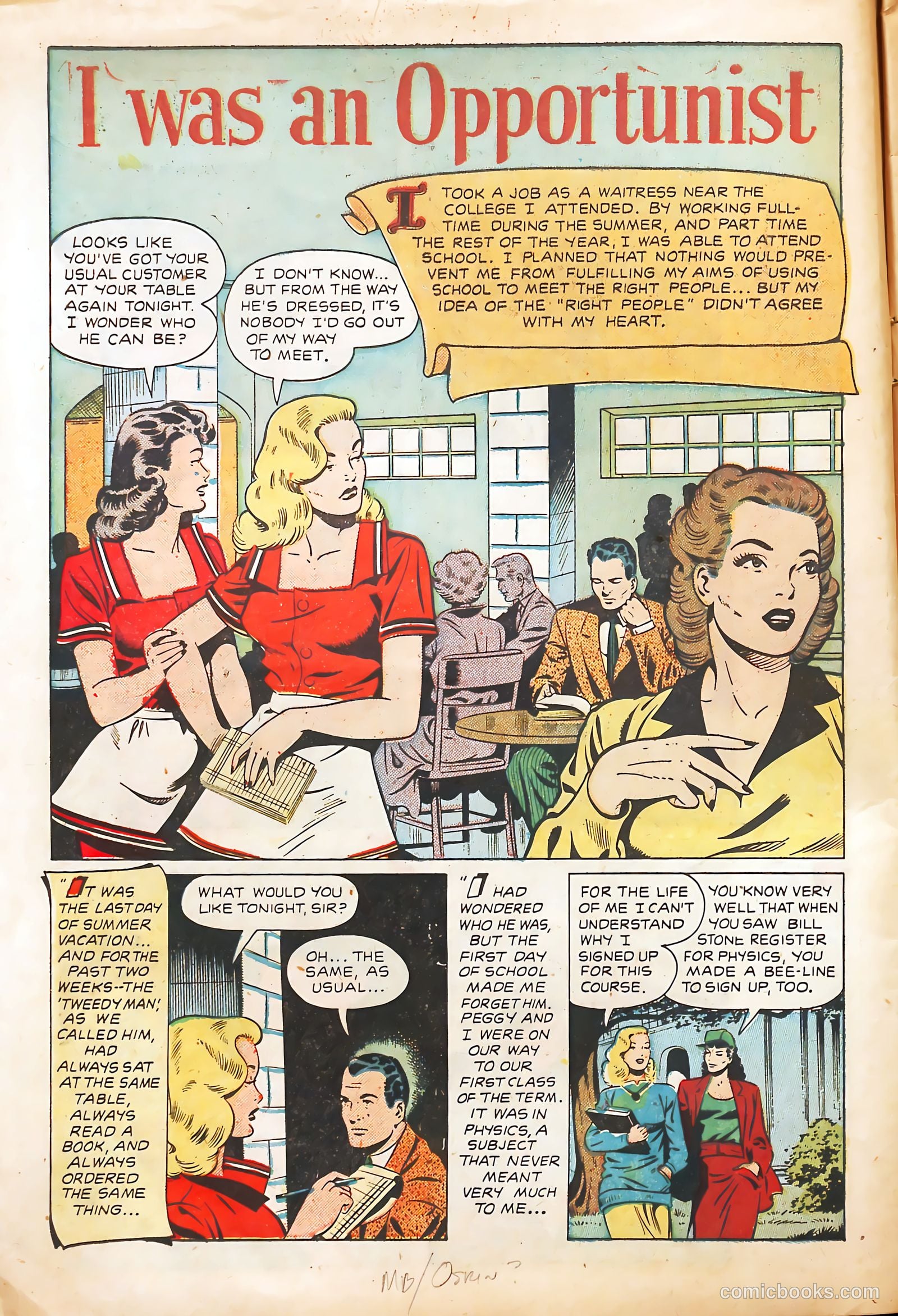 Teen-Age Romances #19 (1951) — page 10 of 36
