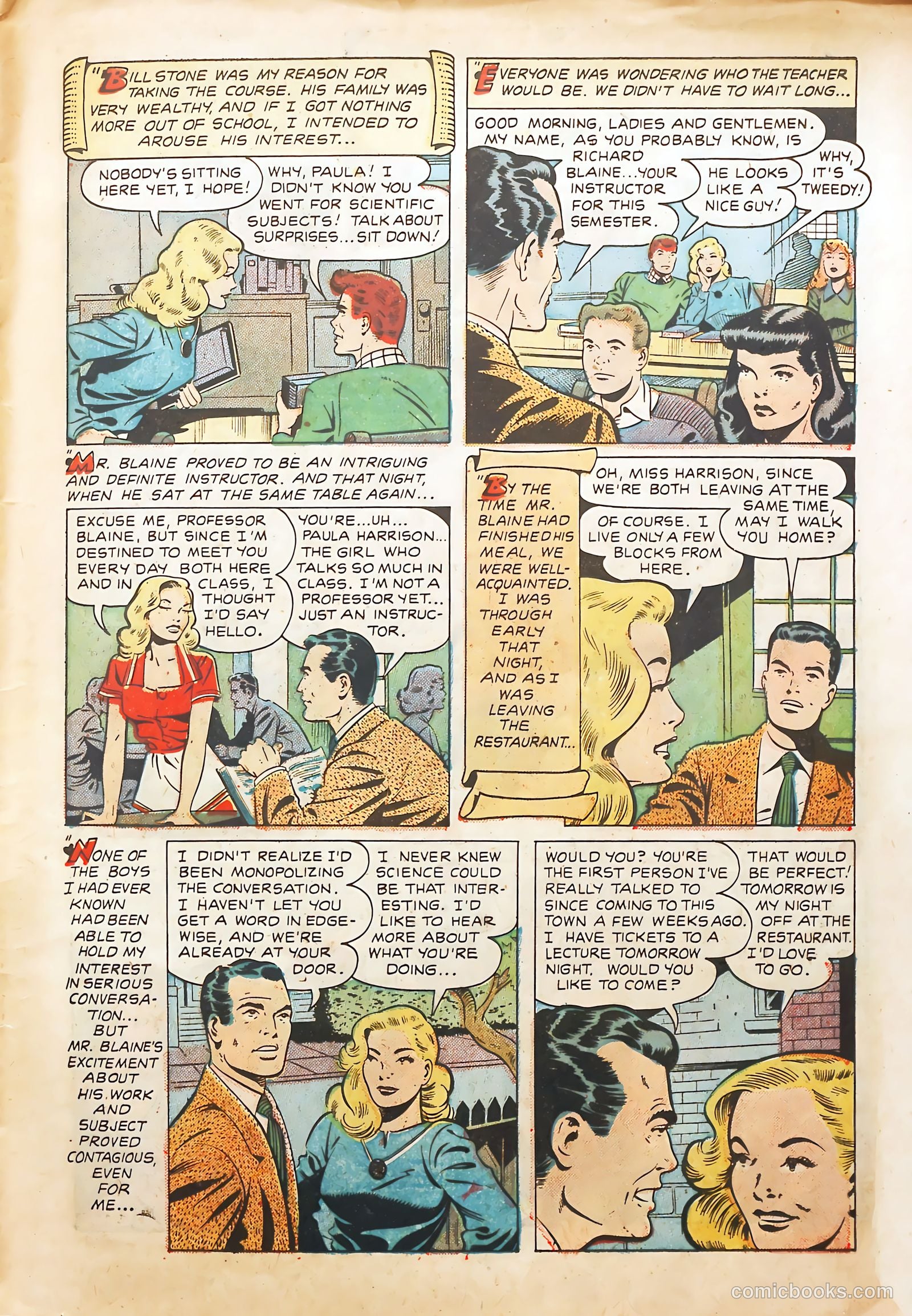 Teen-Age Romances #19 (1951) — page 11 of 36