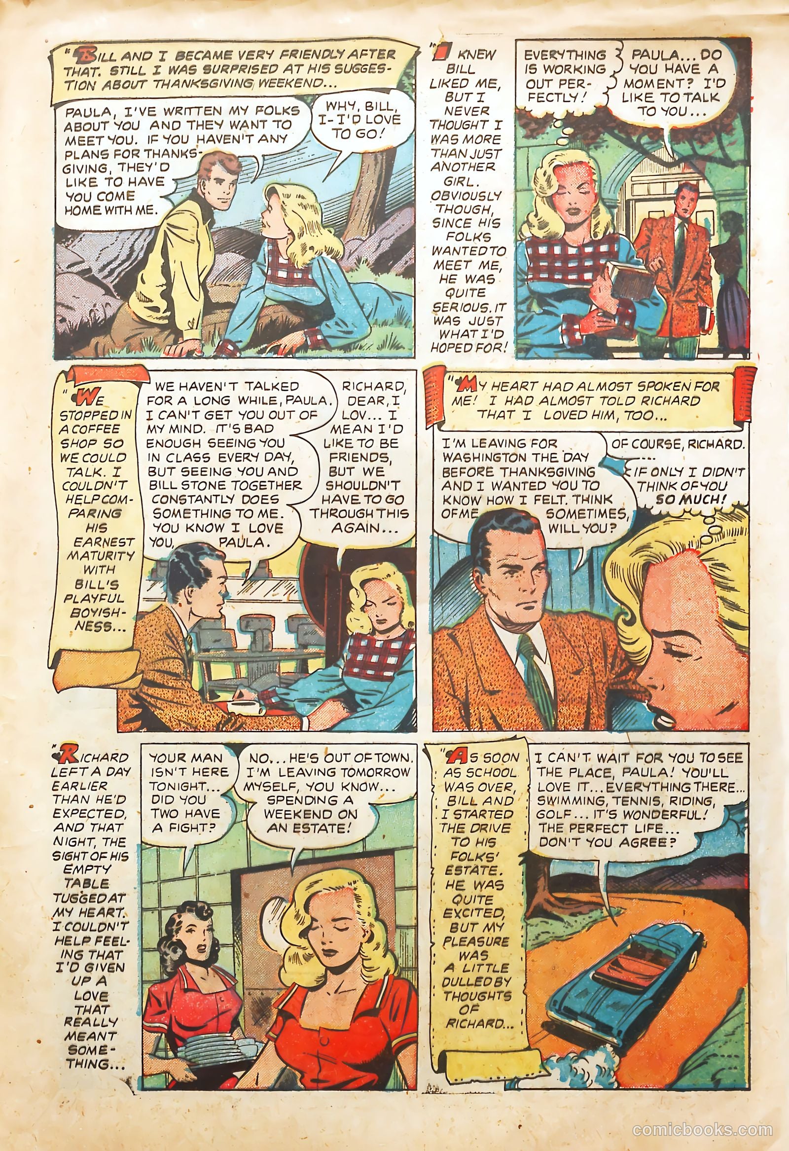 Teen-Age Romances #19 (1951) — page 13 of 36