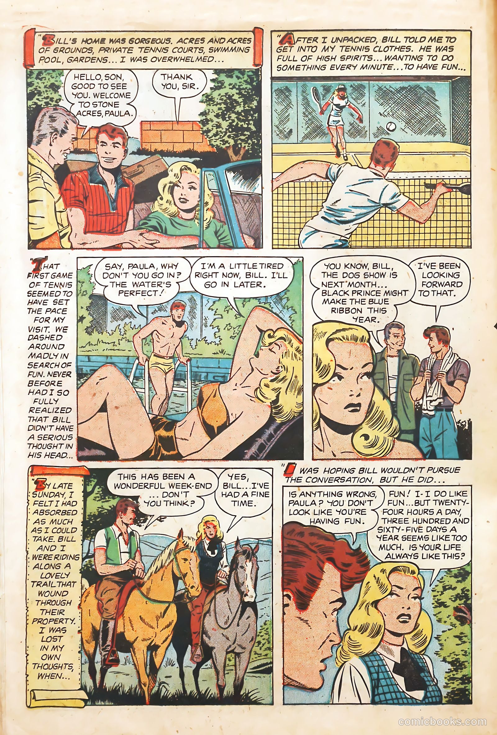 Teen-Age Romances #19 (1951) — page 14 of 36