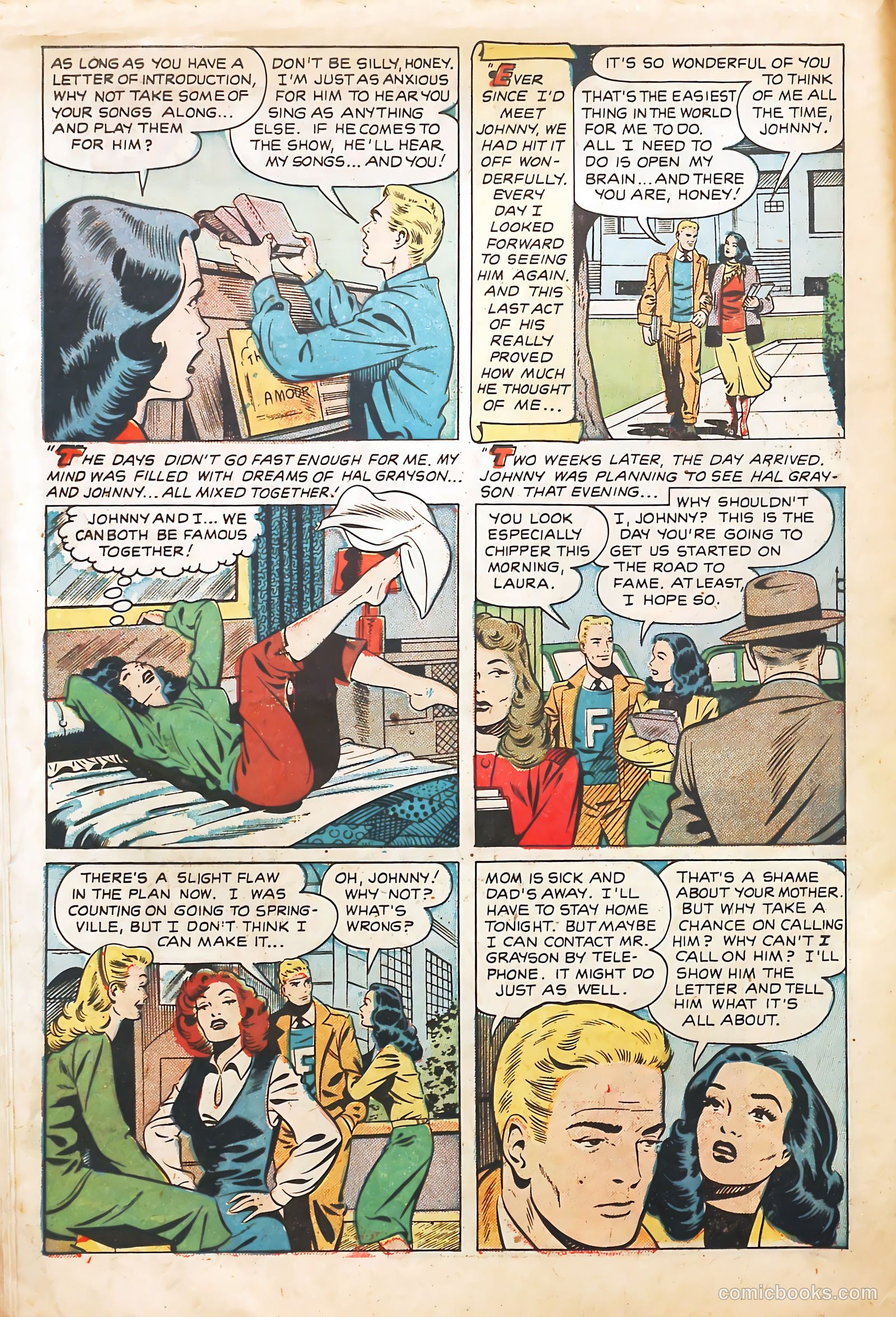 Teen-Age Romances #19 (1951) — page 18 of 36