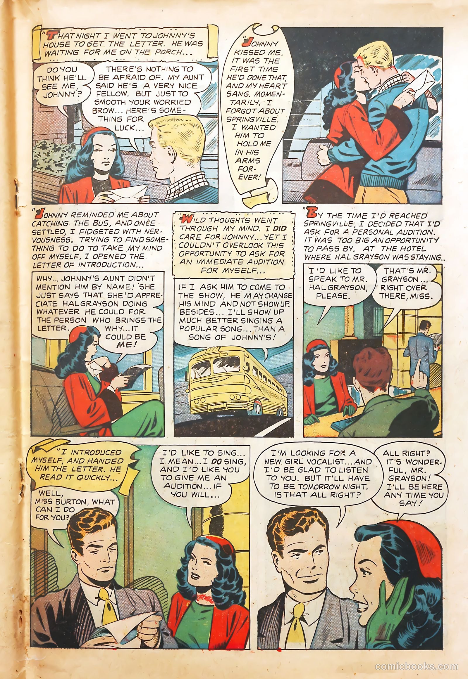 Teen-Age Romances #19 (1951) — page 19 of 36