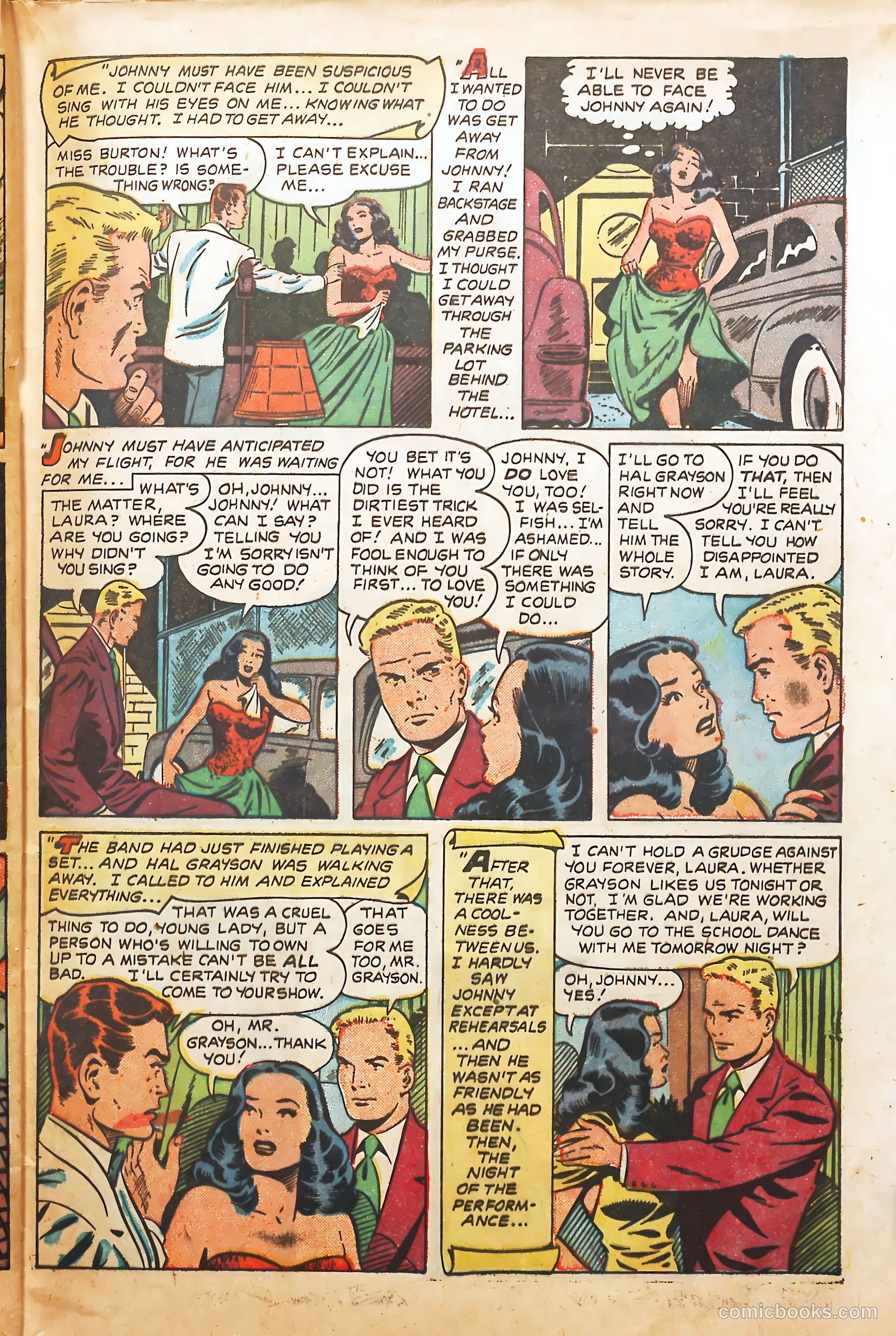 Teen-Age Romances #19 (1951) — page 21 of 36