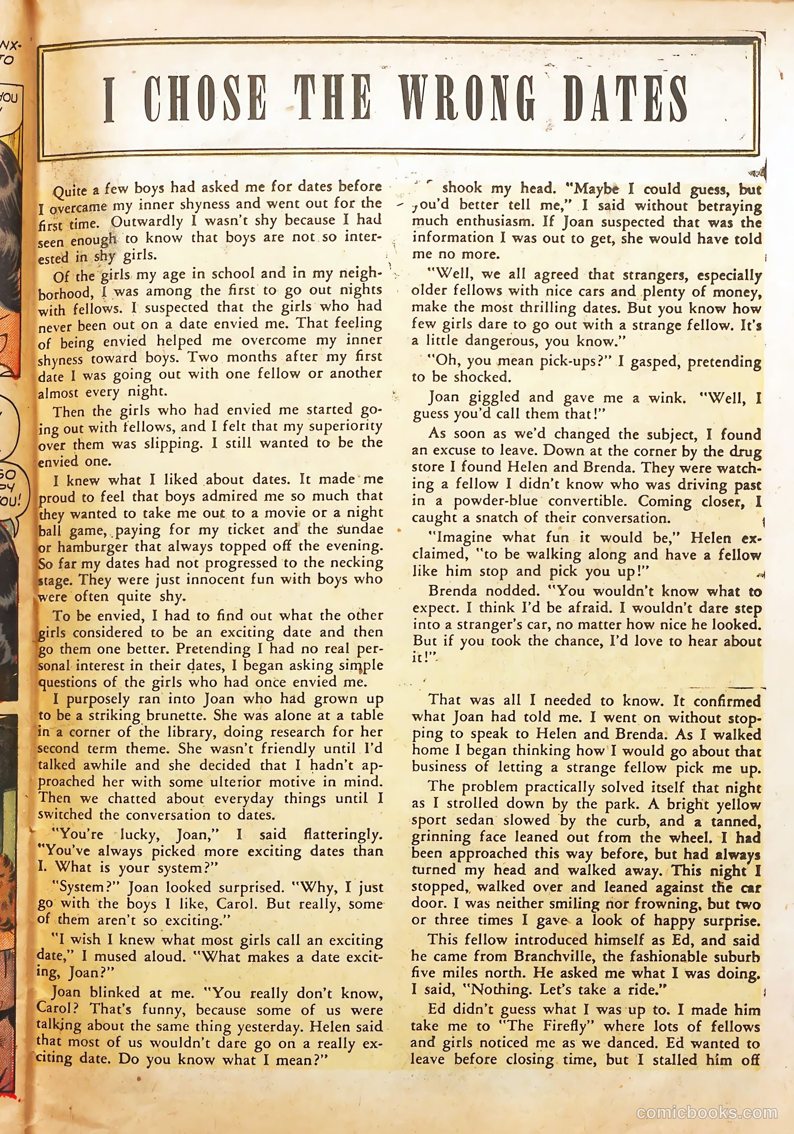 Teen-Age Romances #19 (1951) — page 23 of 36