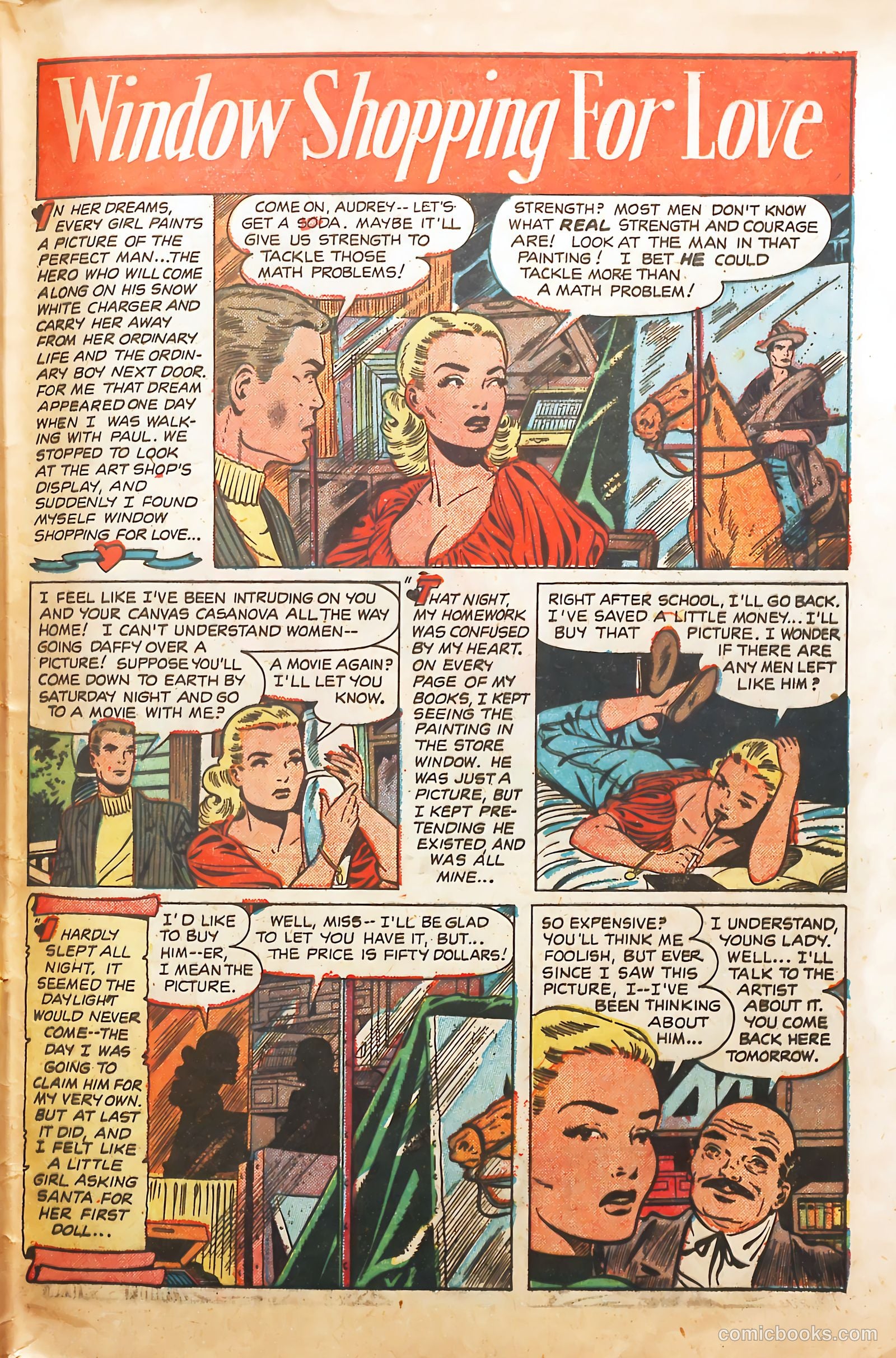 Teen-Age Romances #19 (1951) — page 25 of 36