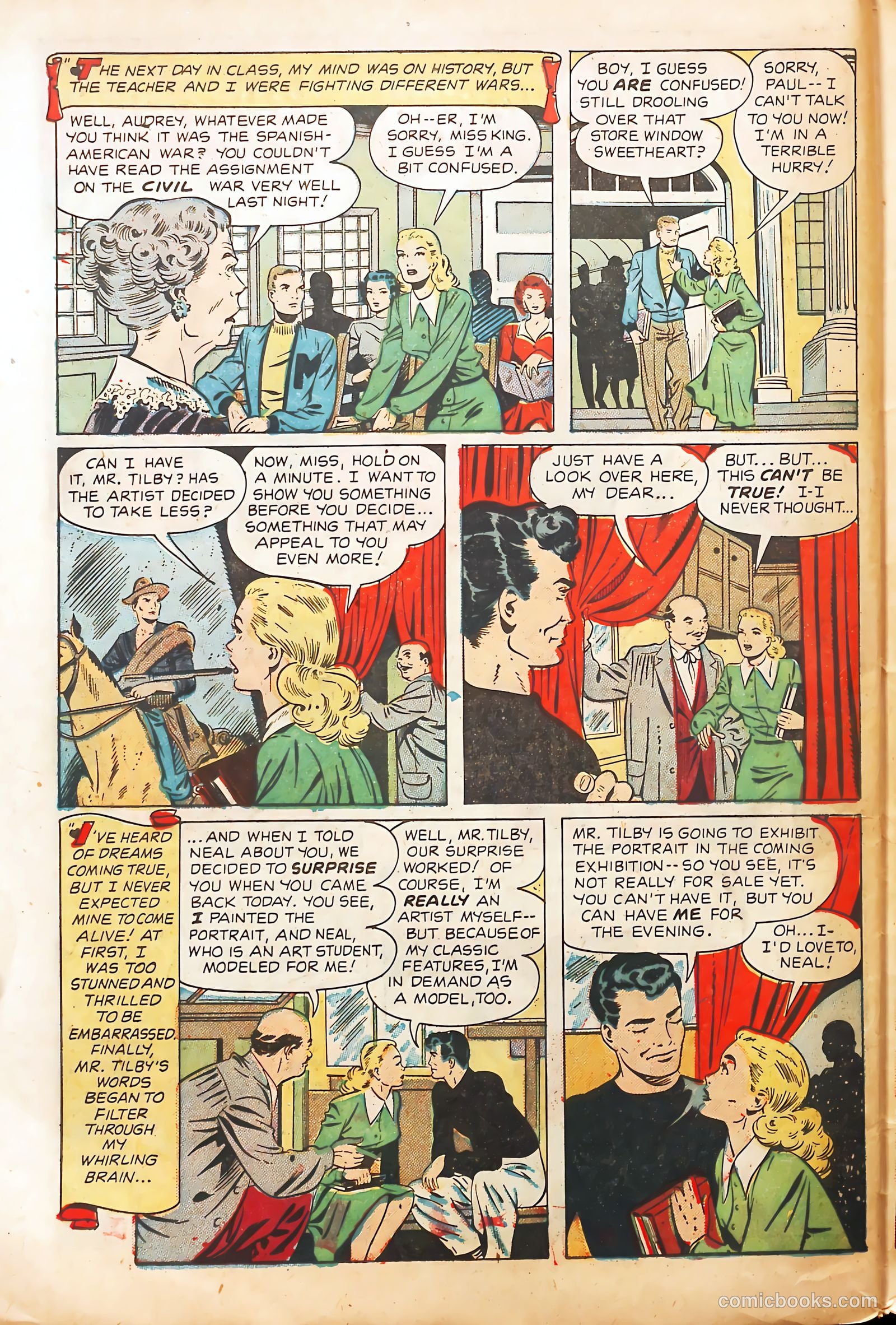 Teen-Age Romances #19 (1951) — page 26 of 36