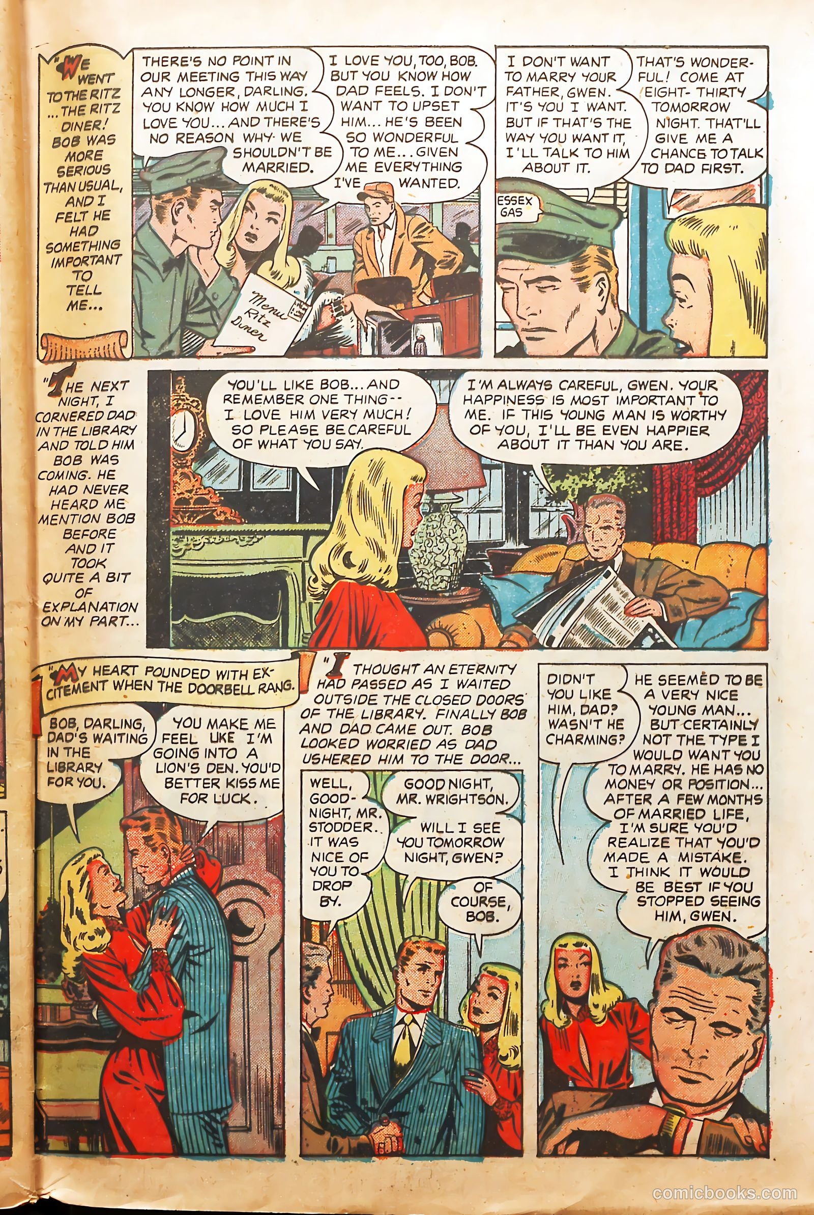 Teen-Age Romances #19 (1951) — page 29 of 36
