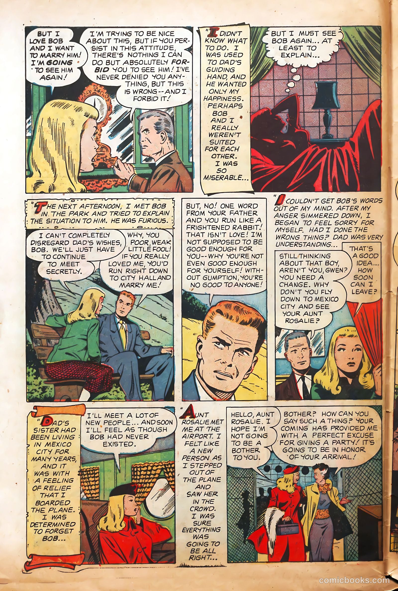 Teen-Age Romances #19 (1951) — page 30 of 36