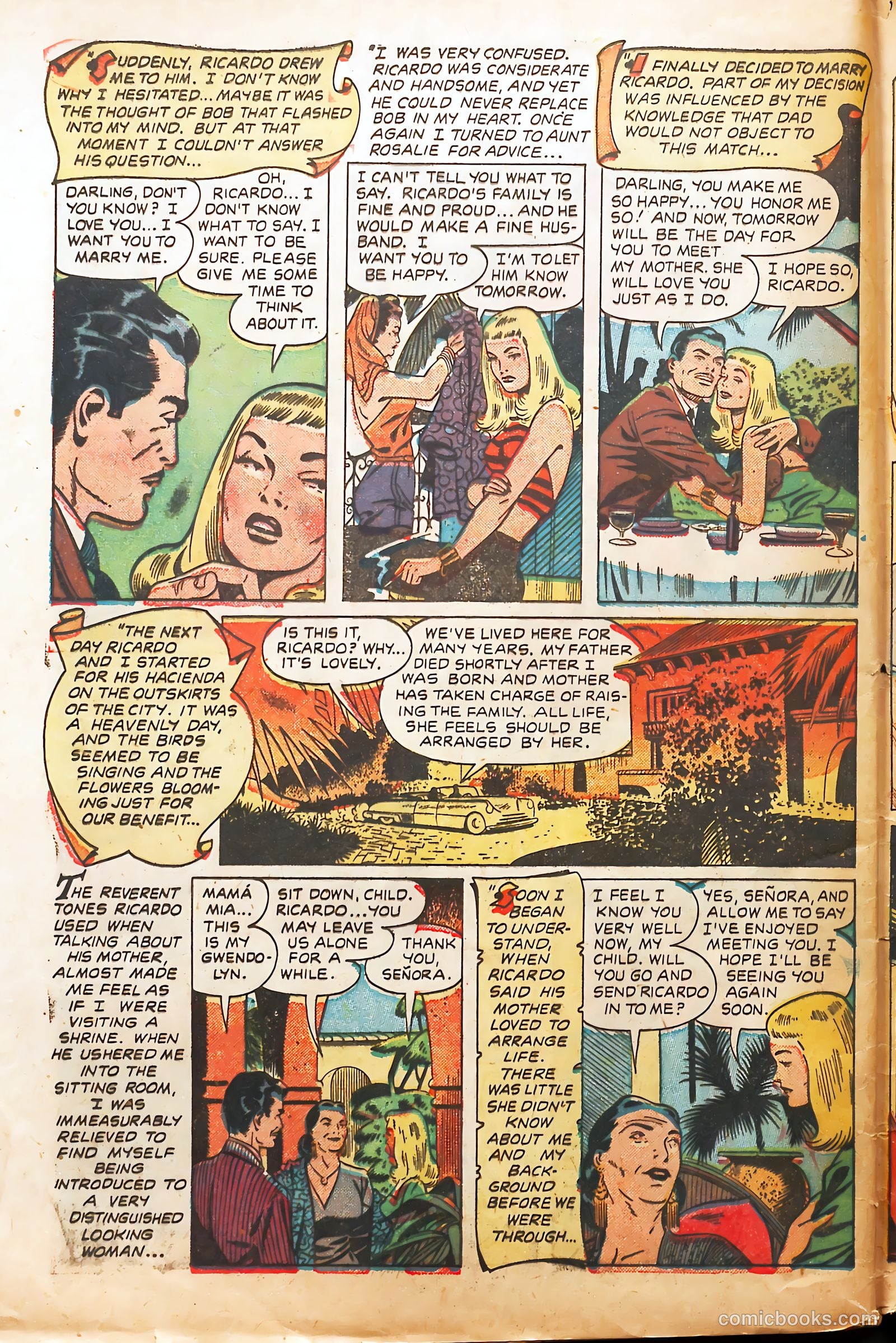 Teen-Age Romances #19 (1951) — page 32 of 36
