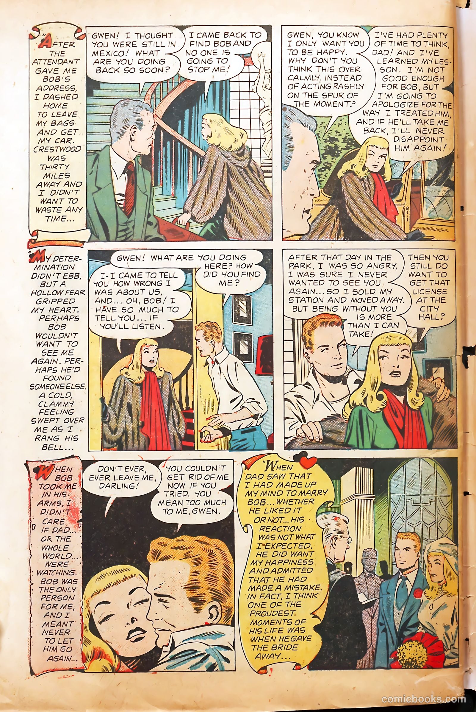 Teen-Age Romances #19 (1951) — page 34 of 36