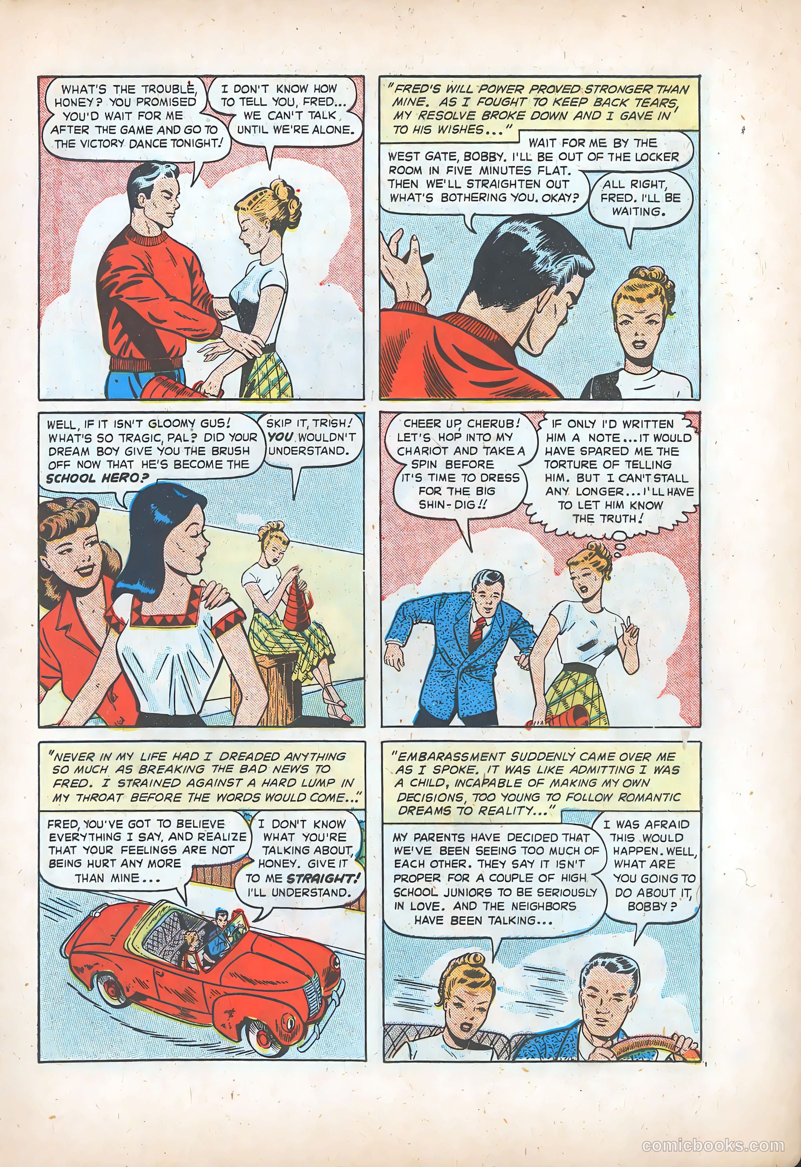 Teen-Age Romances #2 (1949) — page 11 of 36
