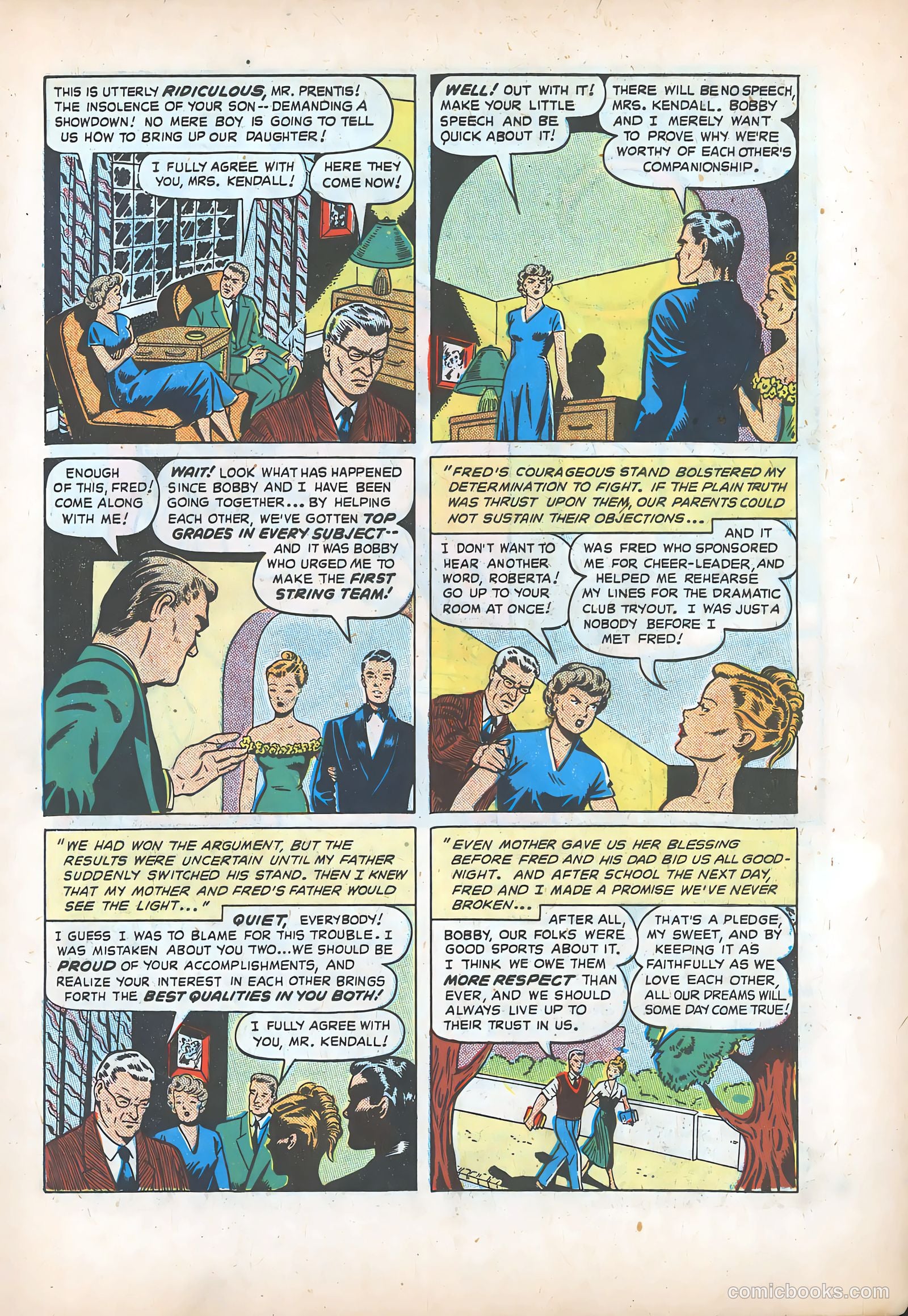 Teen-Age Romances #2 (1949) — page 15 of 36