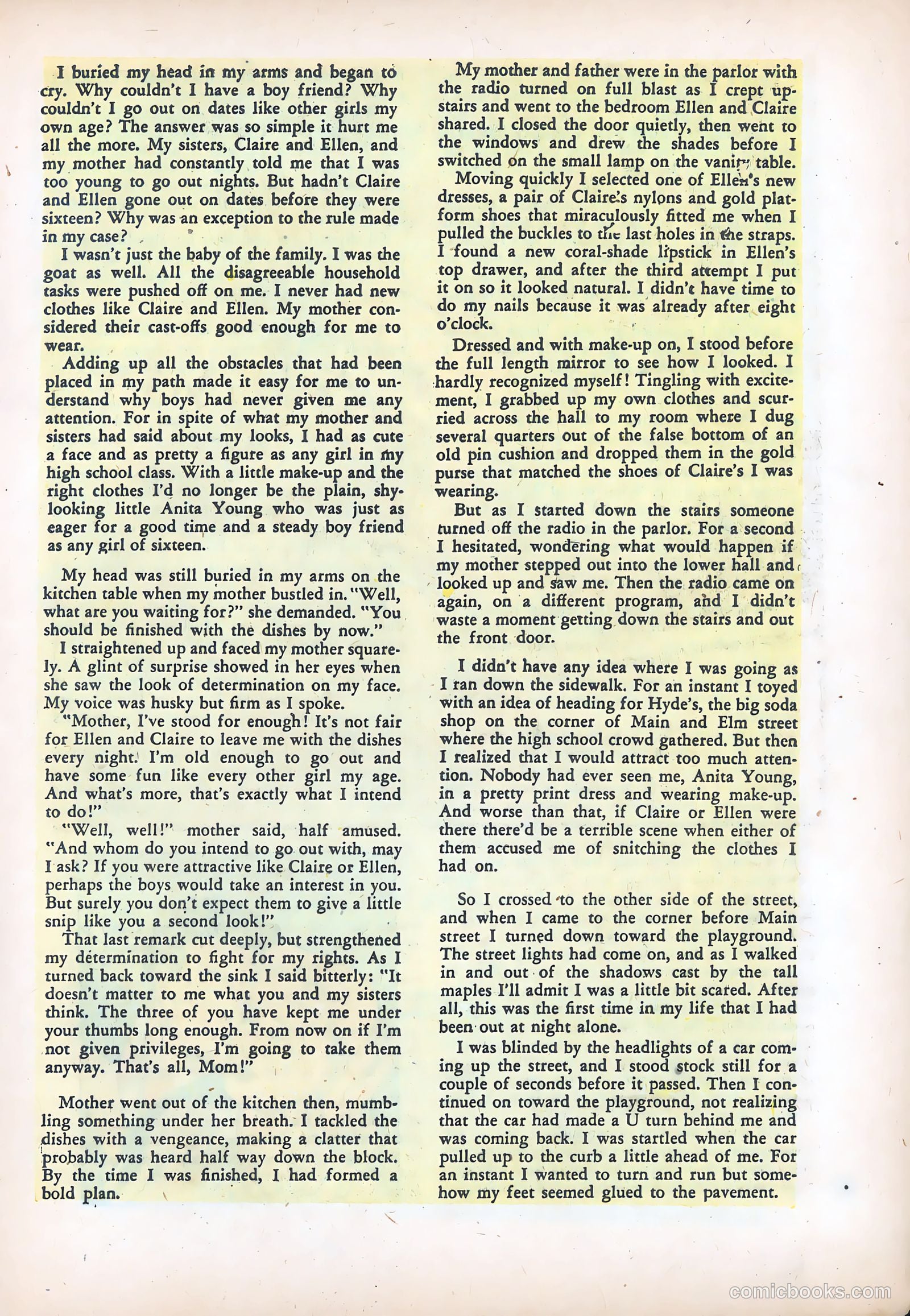 Teen-Age Romances #2 (1949) — page 17 of 36