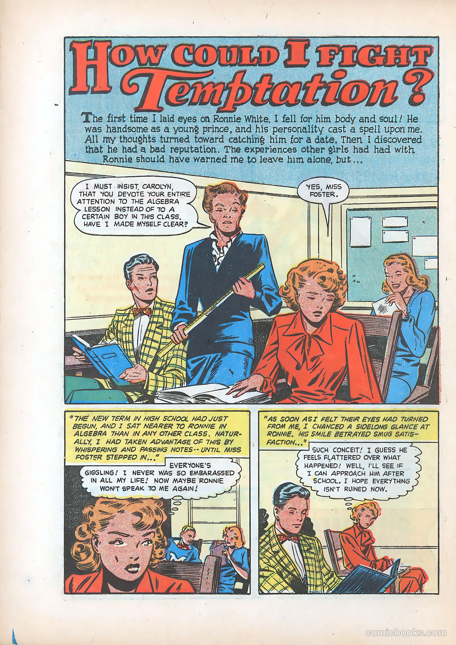 Teen-Age Romances #2 (1949) — page 20 of 36