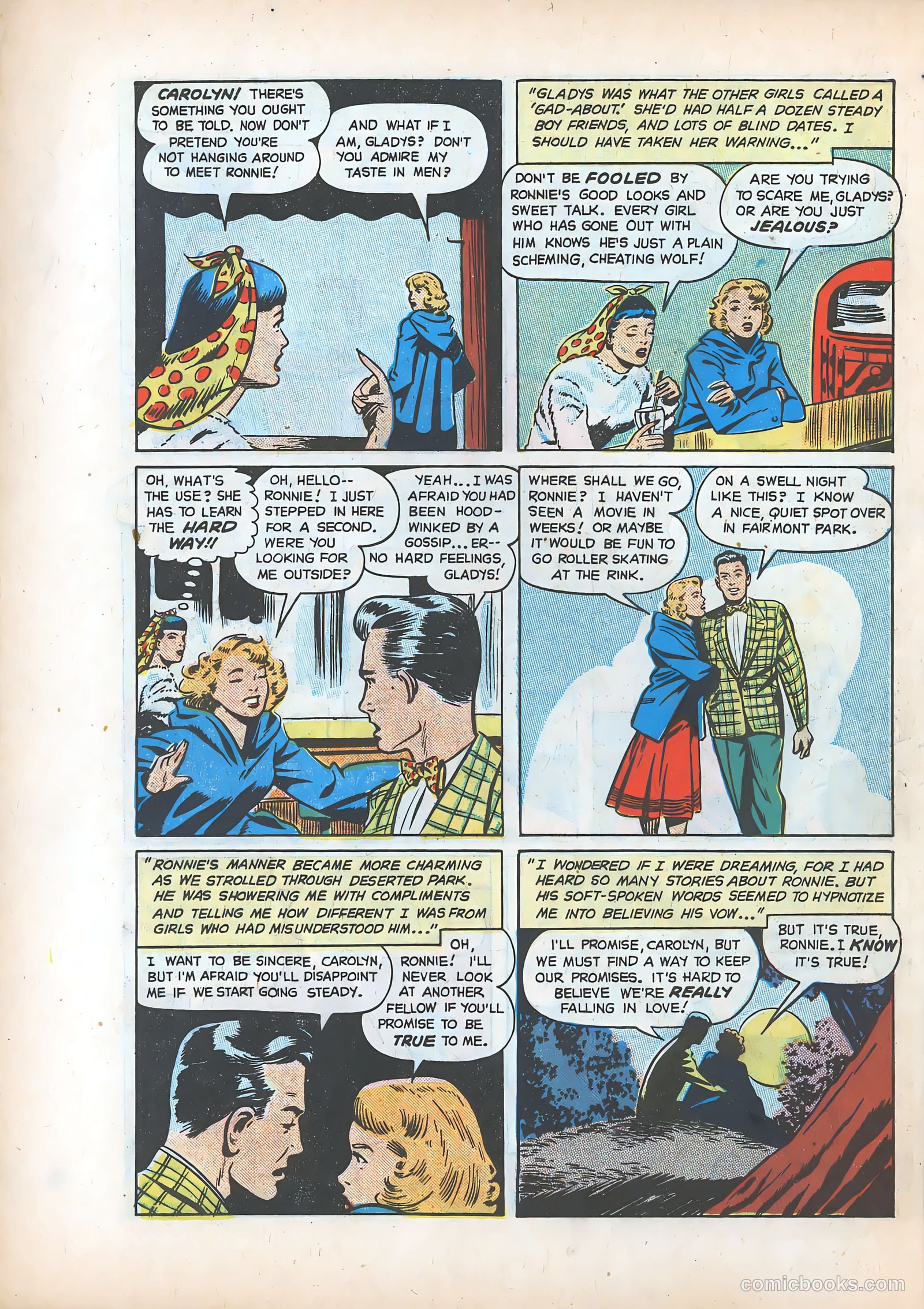 Teen-Age Romances #2 (1949) — page 22 of 36