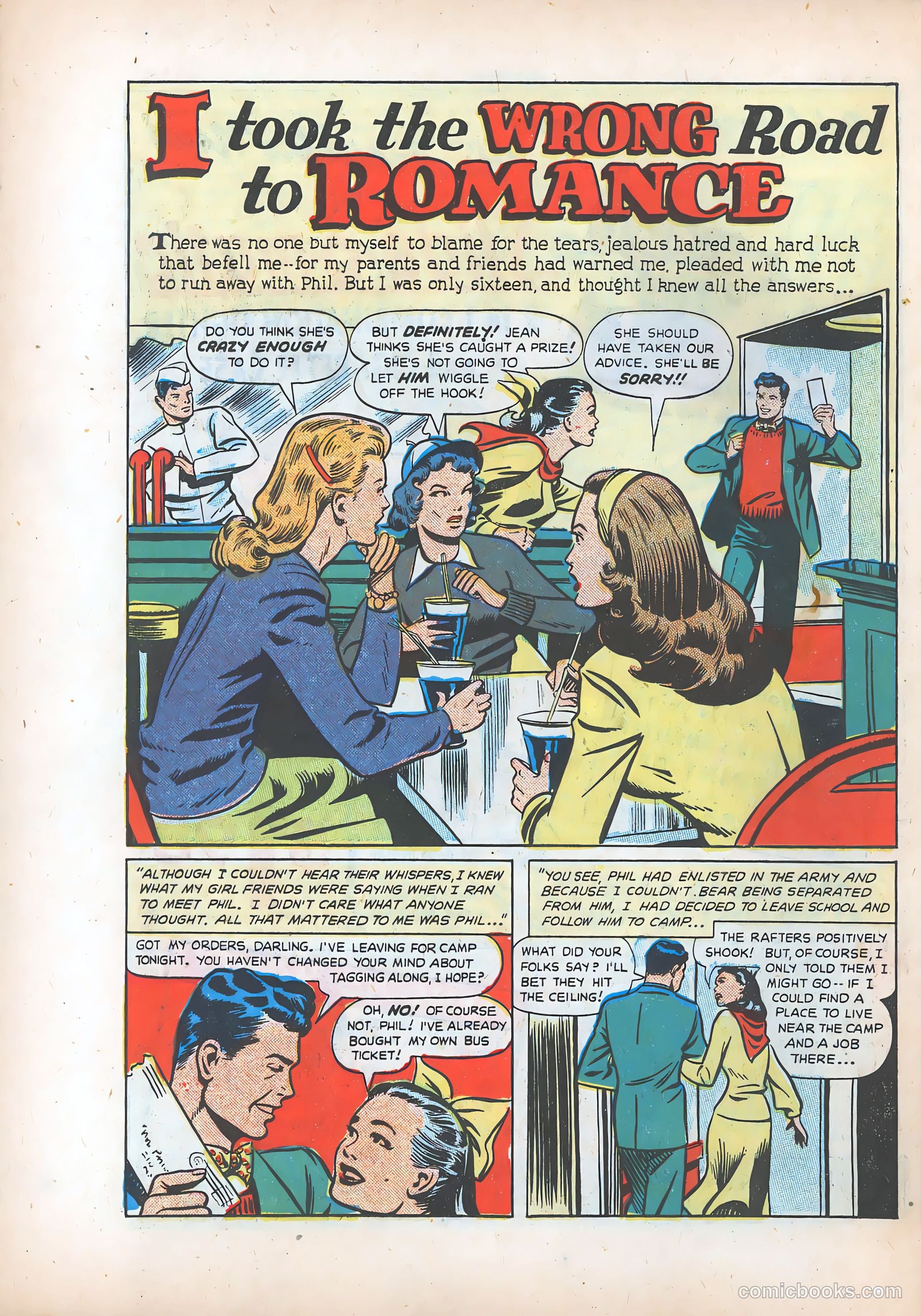 Teen-Age Romances #2 (1949) — page 26 of 36