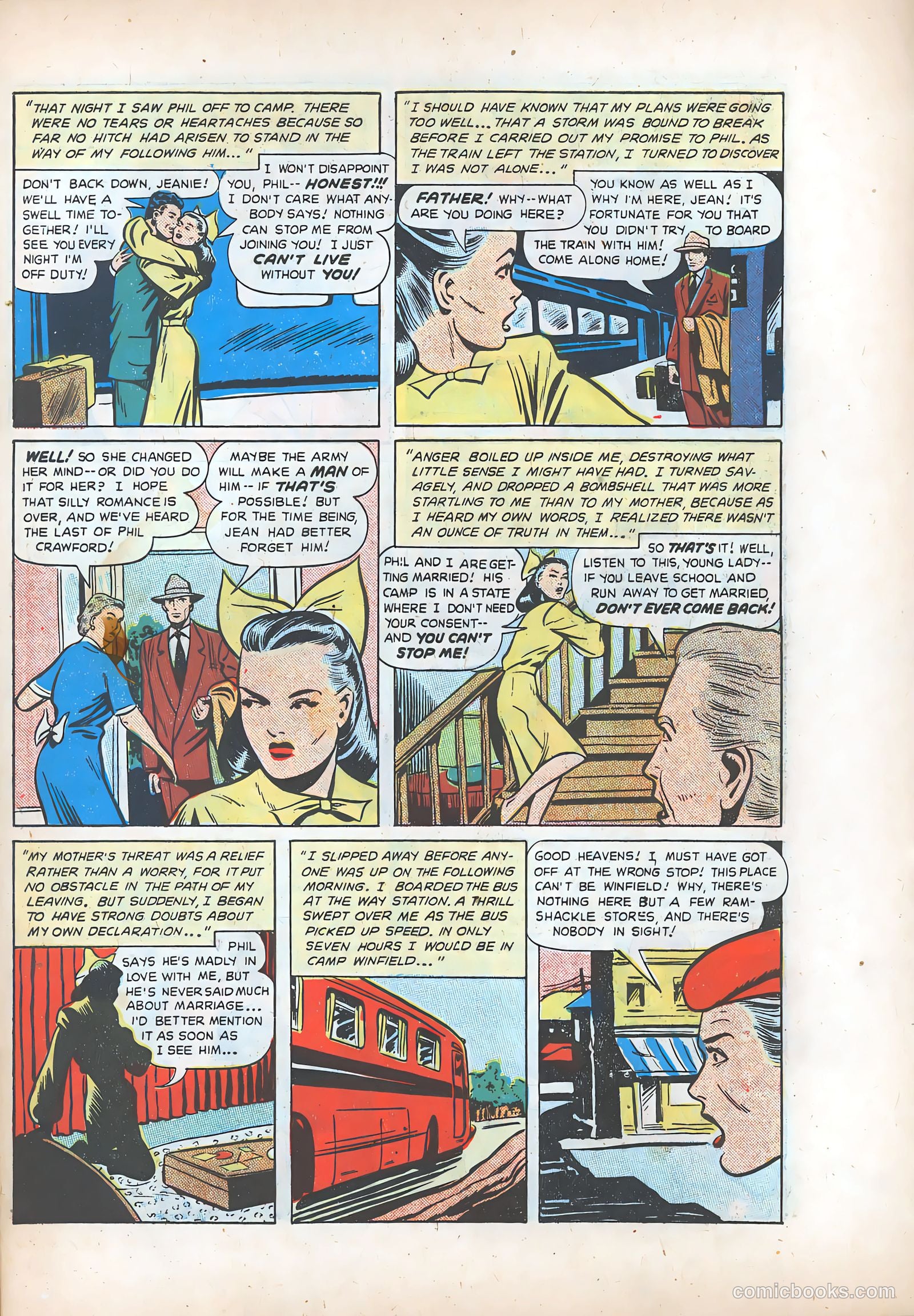Teen-Age Romances #2 (1949) — page 27 of 36